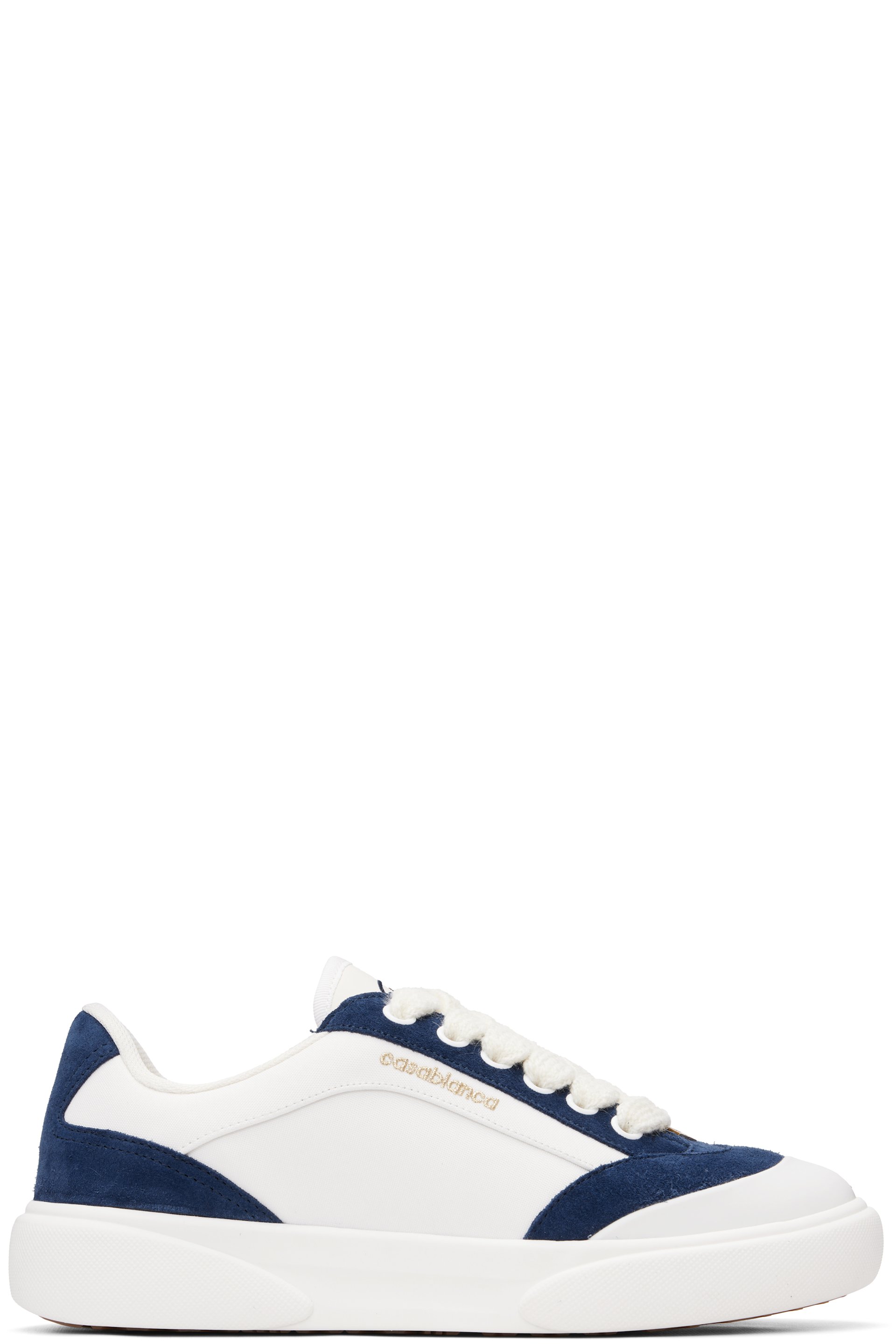 Casablanca - White & Navy Del Mar Sneakers