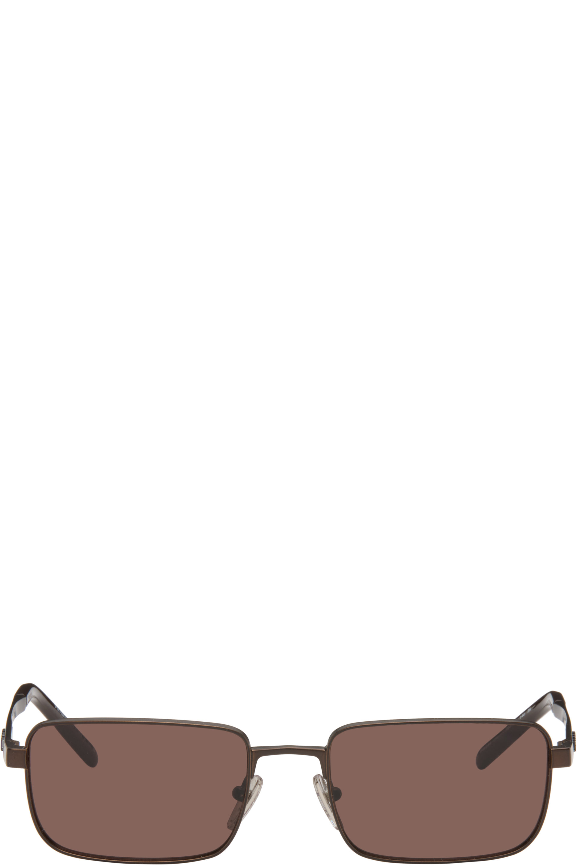 Prada Eyewear - Brown 'Prada Logo' Sunglasses