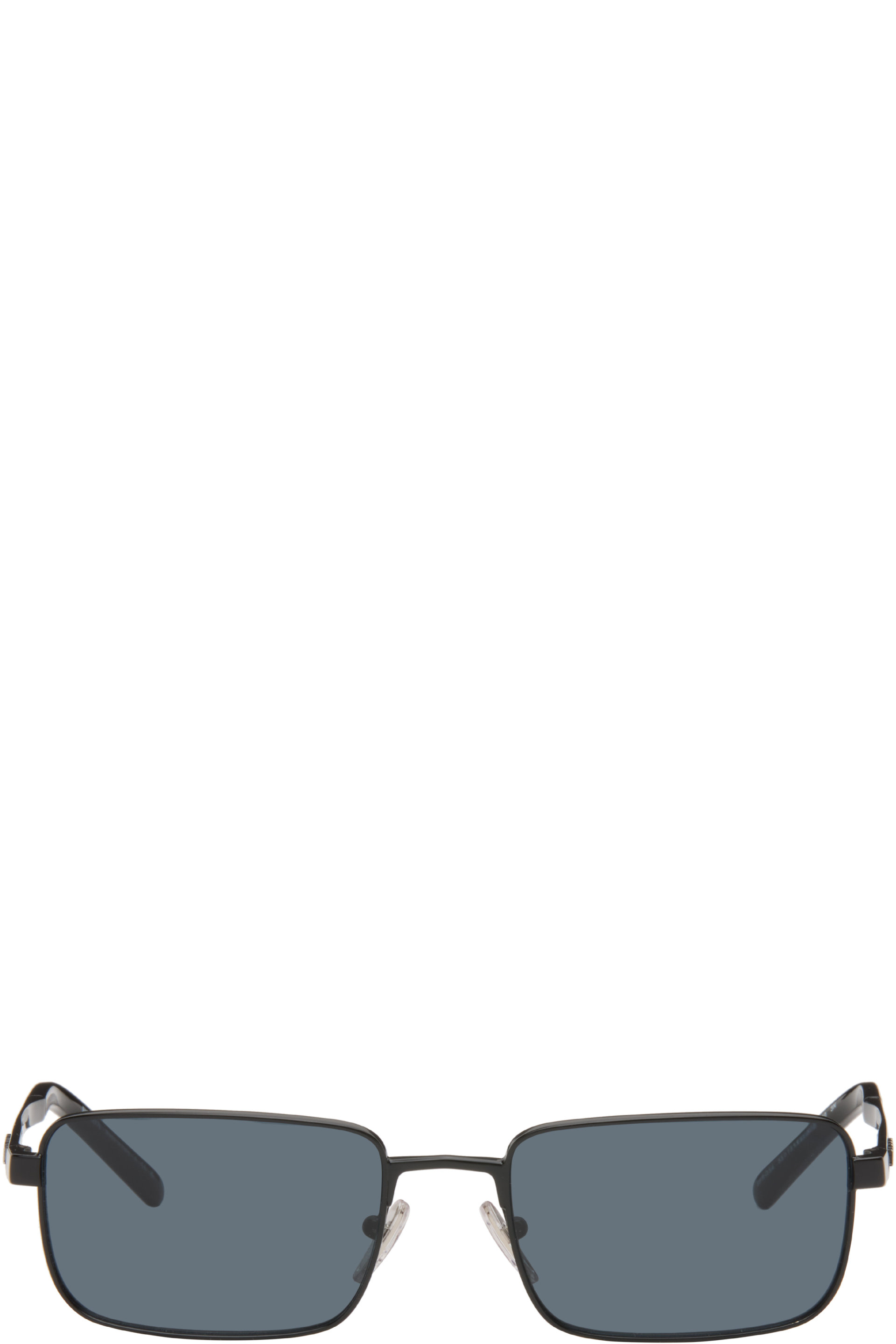 Prada Eyewear - Lunettes de soleil noires à logos