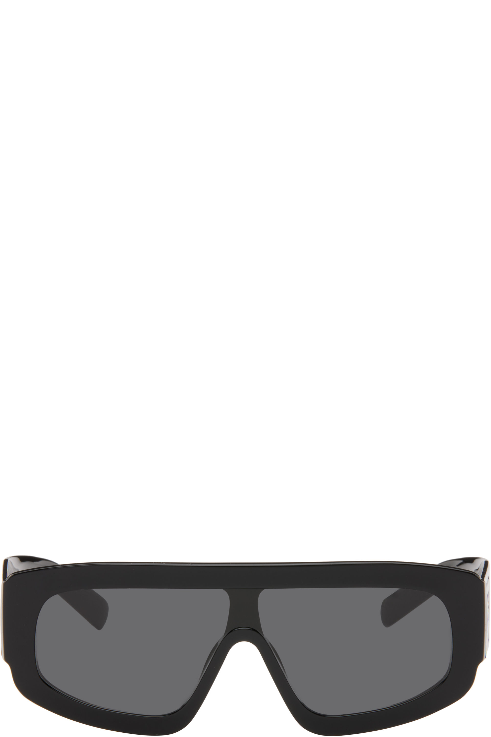 Prada Eyewear - Lunettes de soleil de style visière noires