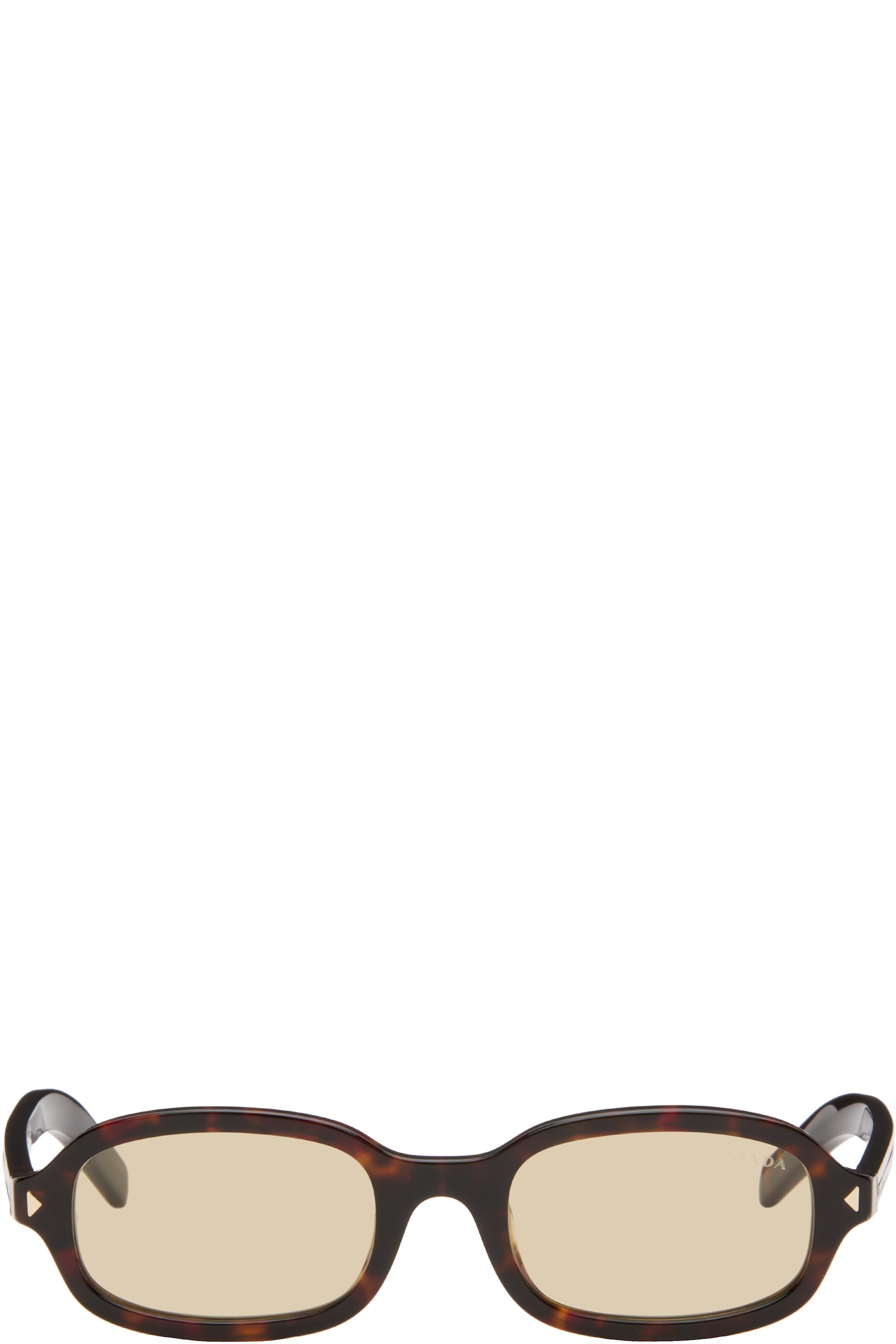Prada Eyewear - Brown PR D06S Sunglasses