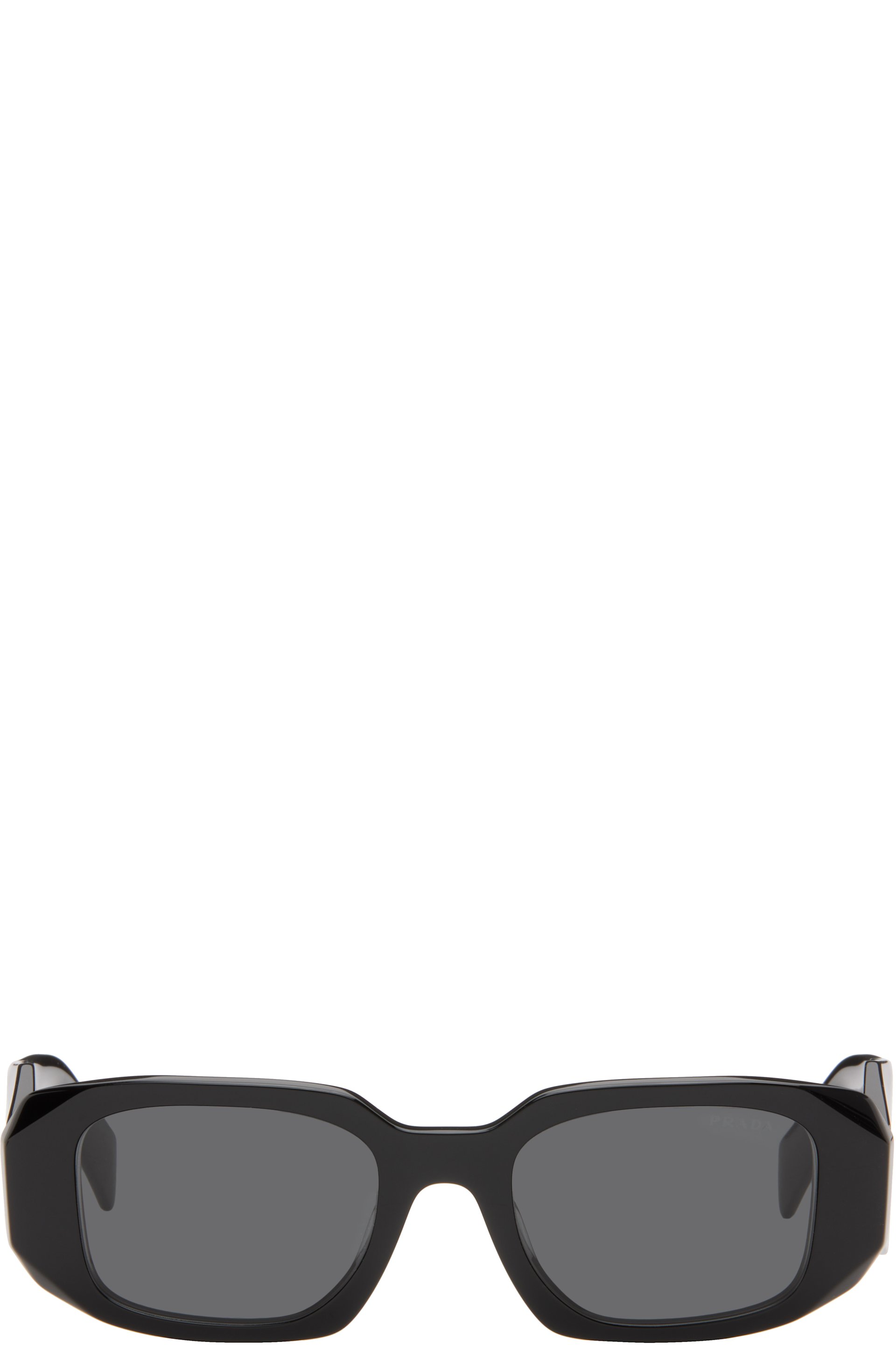 Prada Eyewear - Black 'Prada Symbole' Sunglasses