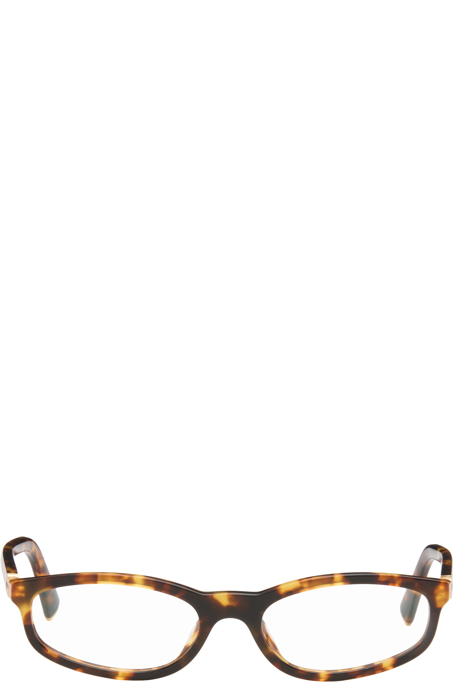 Miu Miu Eyewear - Lunettes œil-de-chat brunes