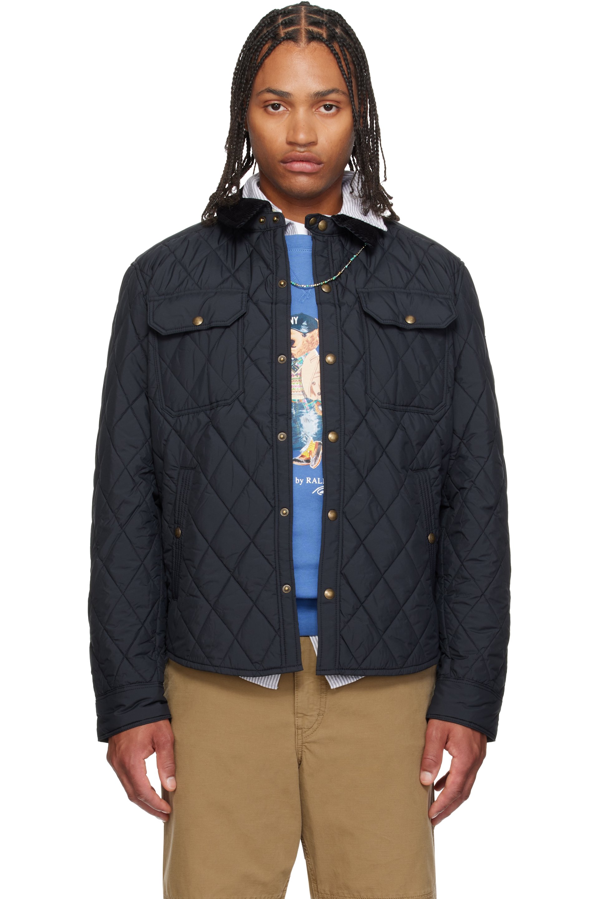 Polo Ralph Lauren - Black 'The Beaton' Quilted Jacket