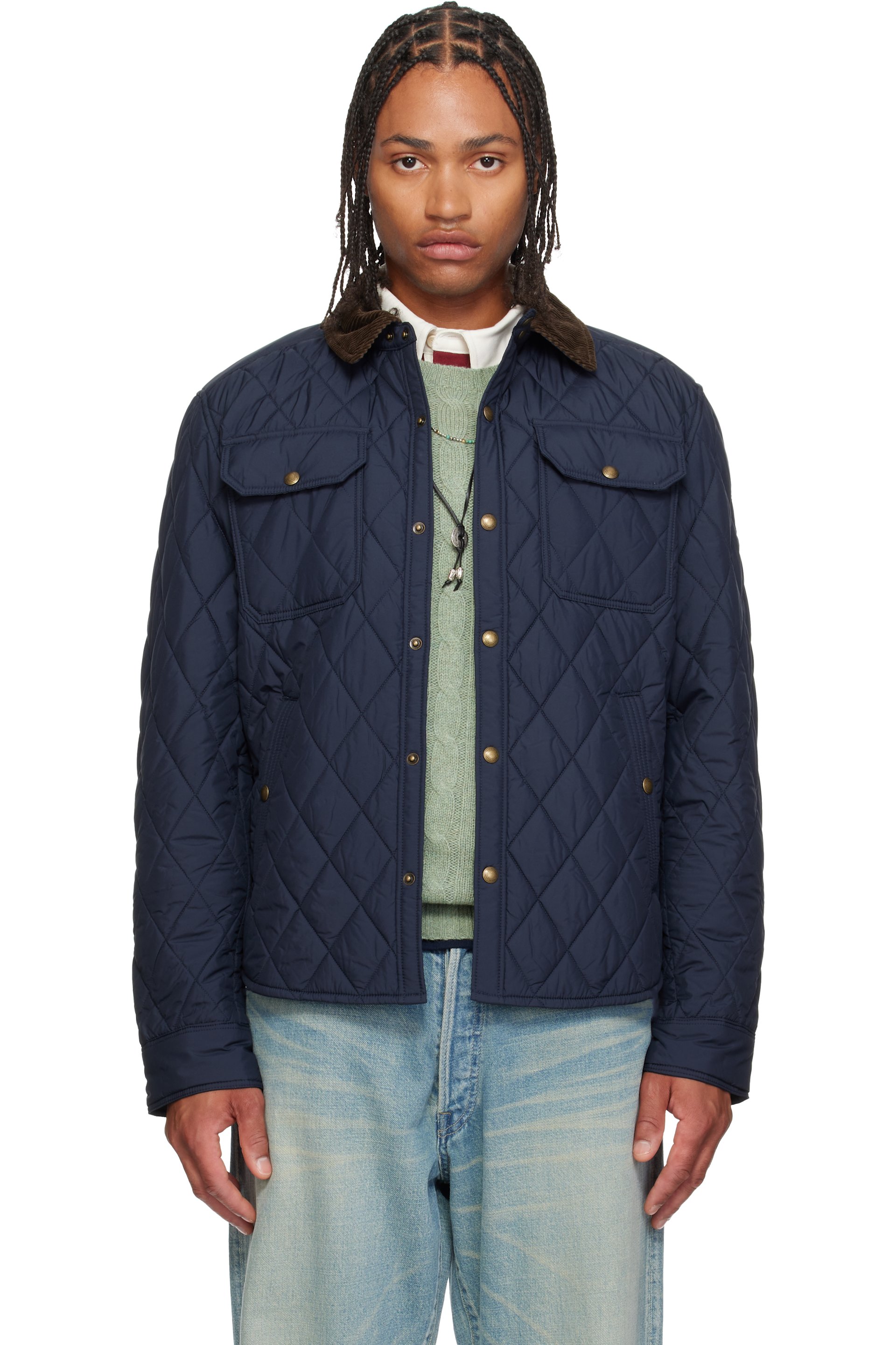 Polo Ralph Lauren - Navy 'The Beaton' Quilted Jacket