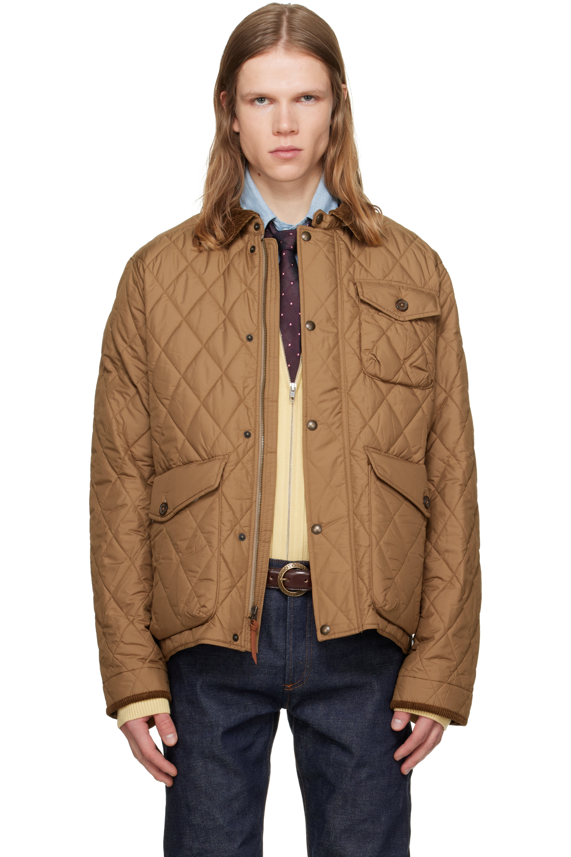Polo Ralph Lauren - Beige 'The Beaton' Quilted Jacket