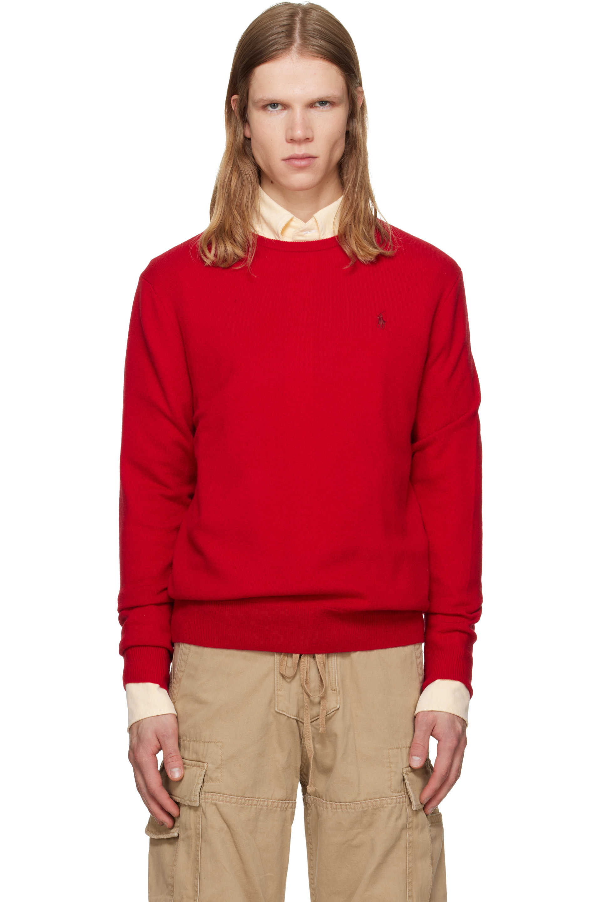 Polo Ralph Lauren - レッド ウール セーター