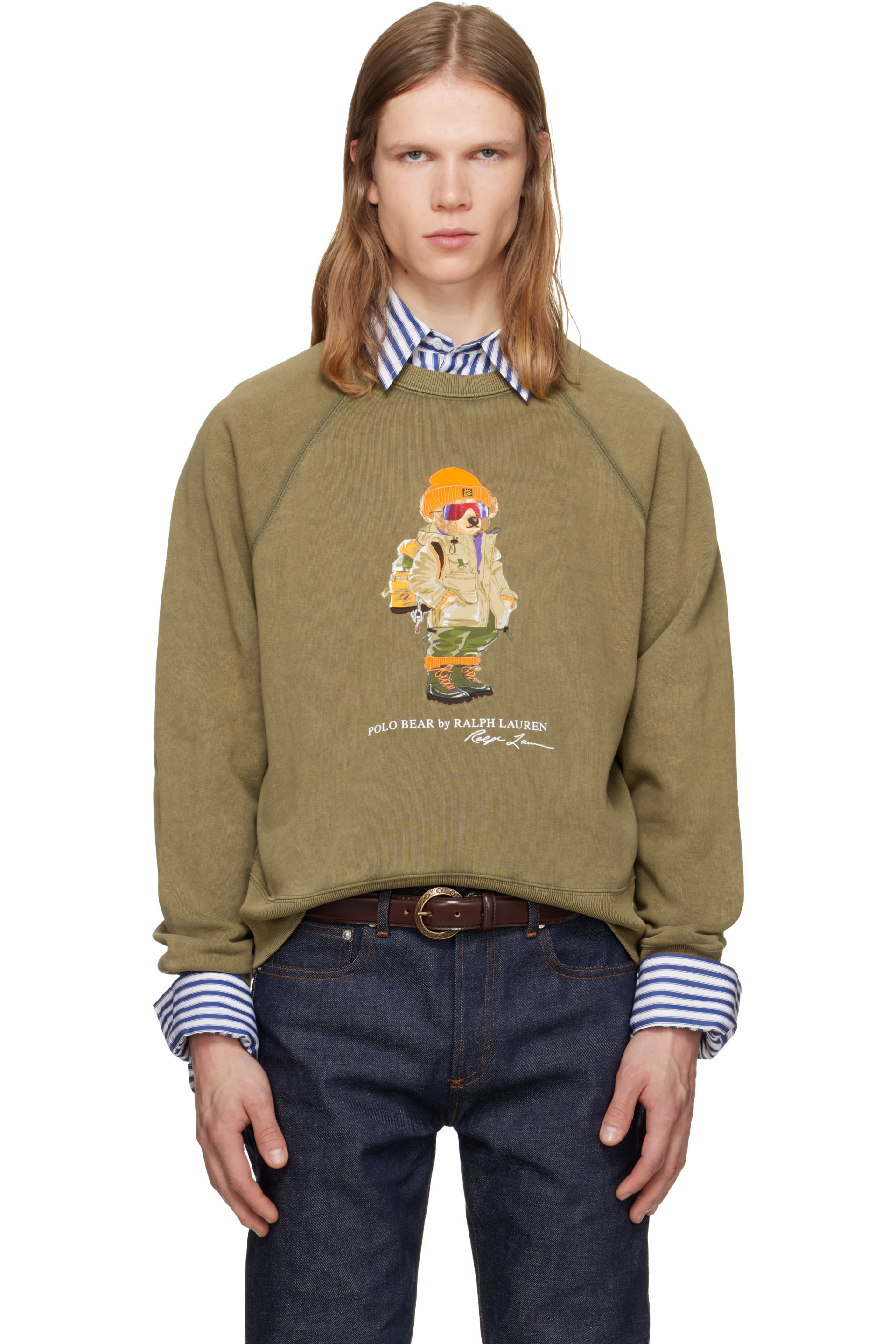 Polo Ralph Lauren - カーキ Polo ベア フリース スウェットシャツ