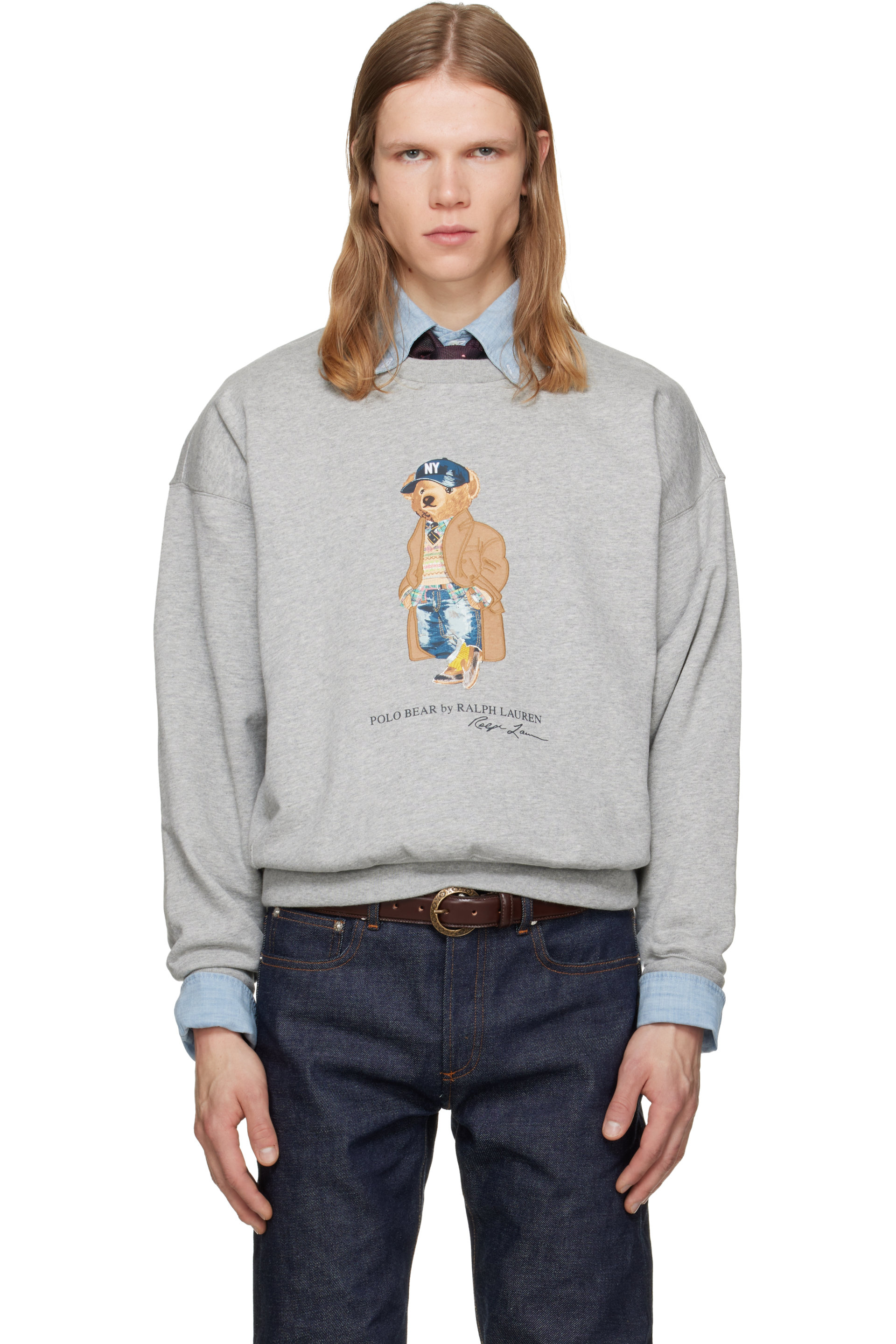 Polo Ralph Lauren - グレー Vintage Fit Polo ベア スウェットシャツ