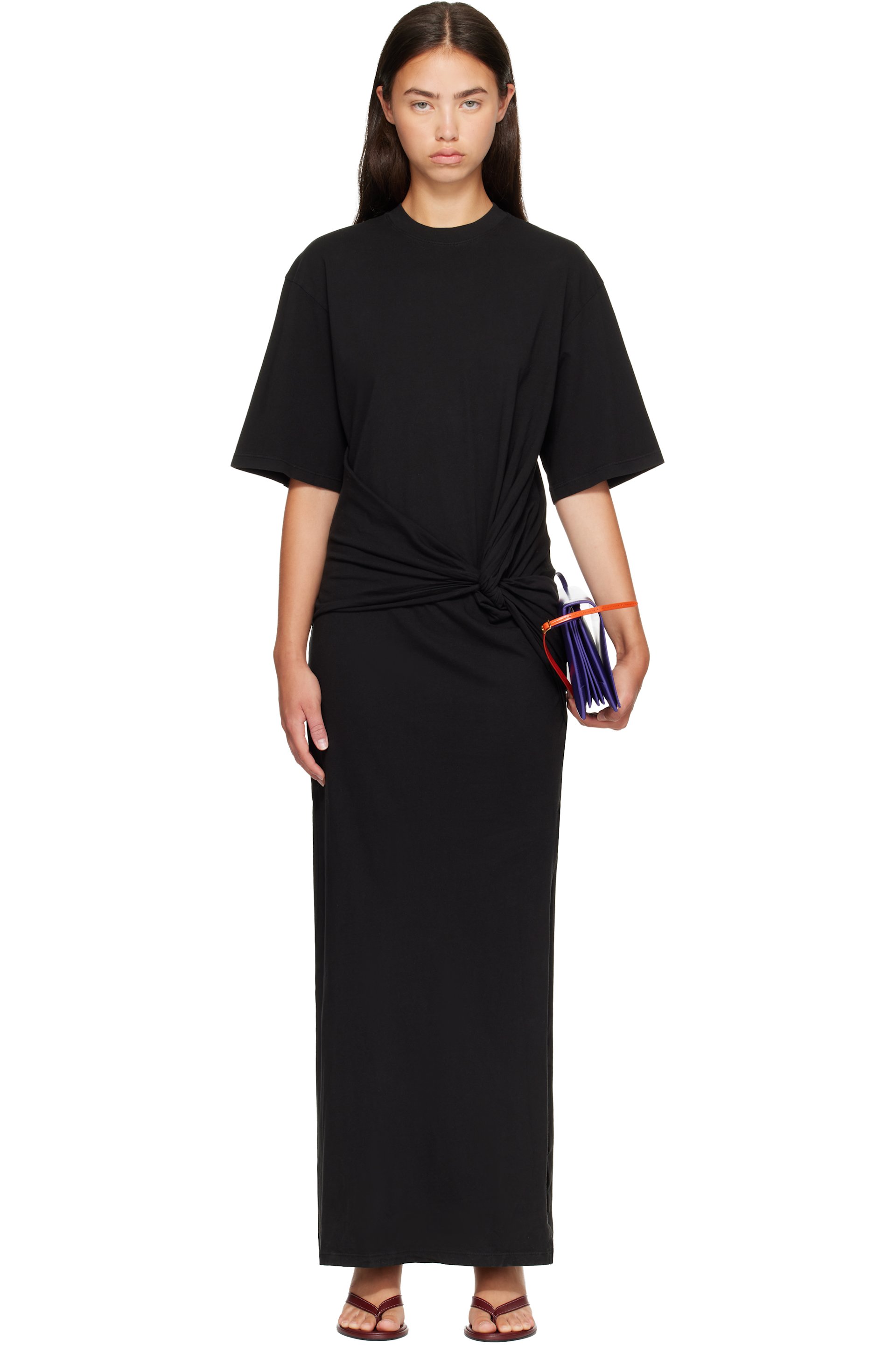 AGOLDE - Black Zanna Maxi Dress