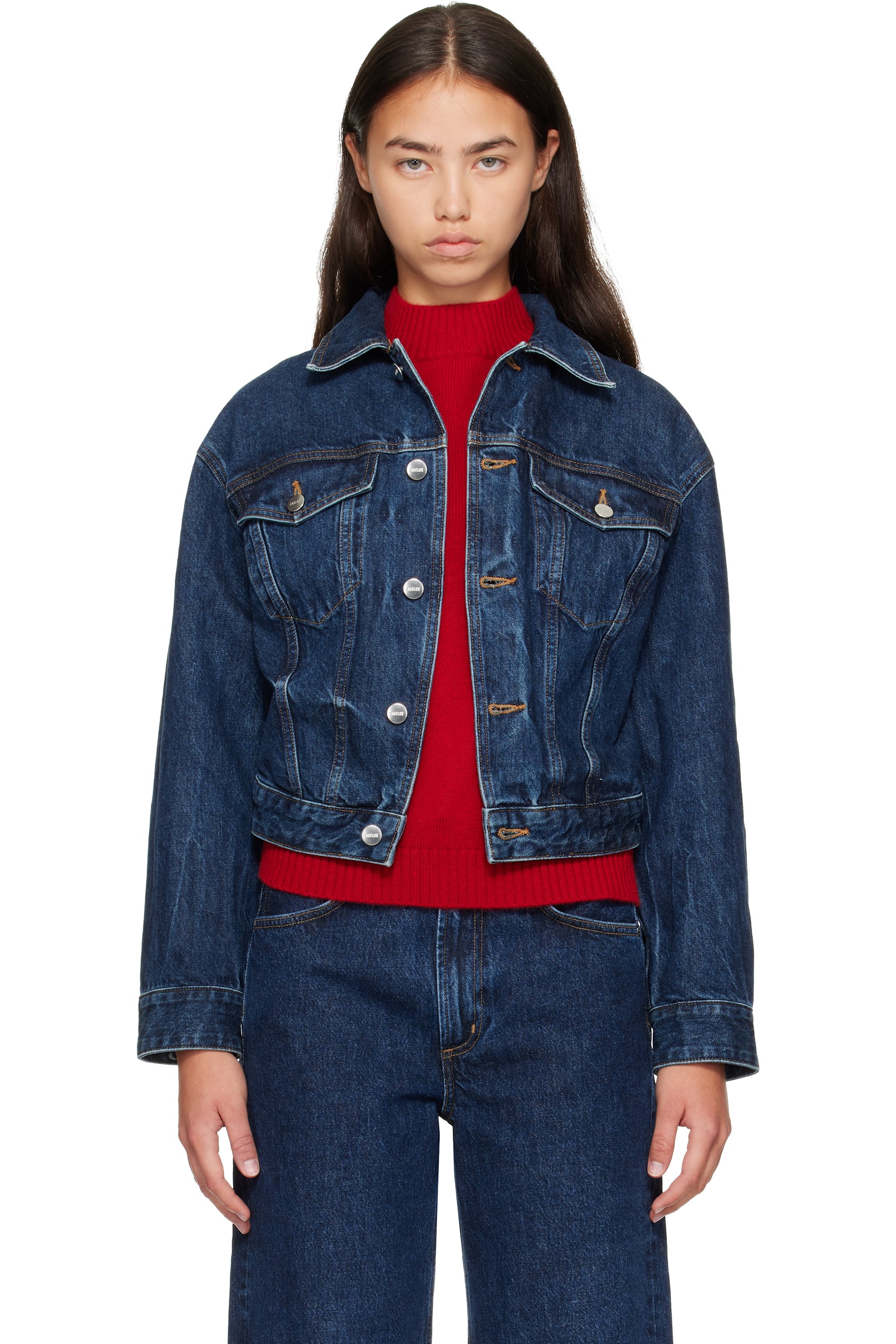 AGOLDE - Blue Veronica Denim Jacket