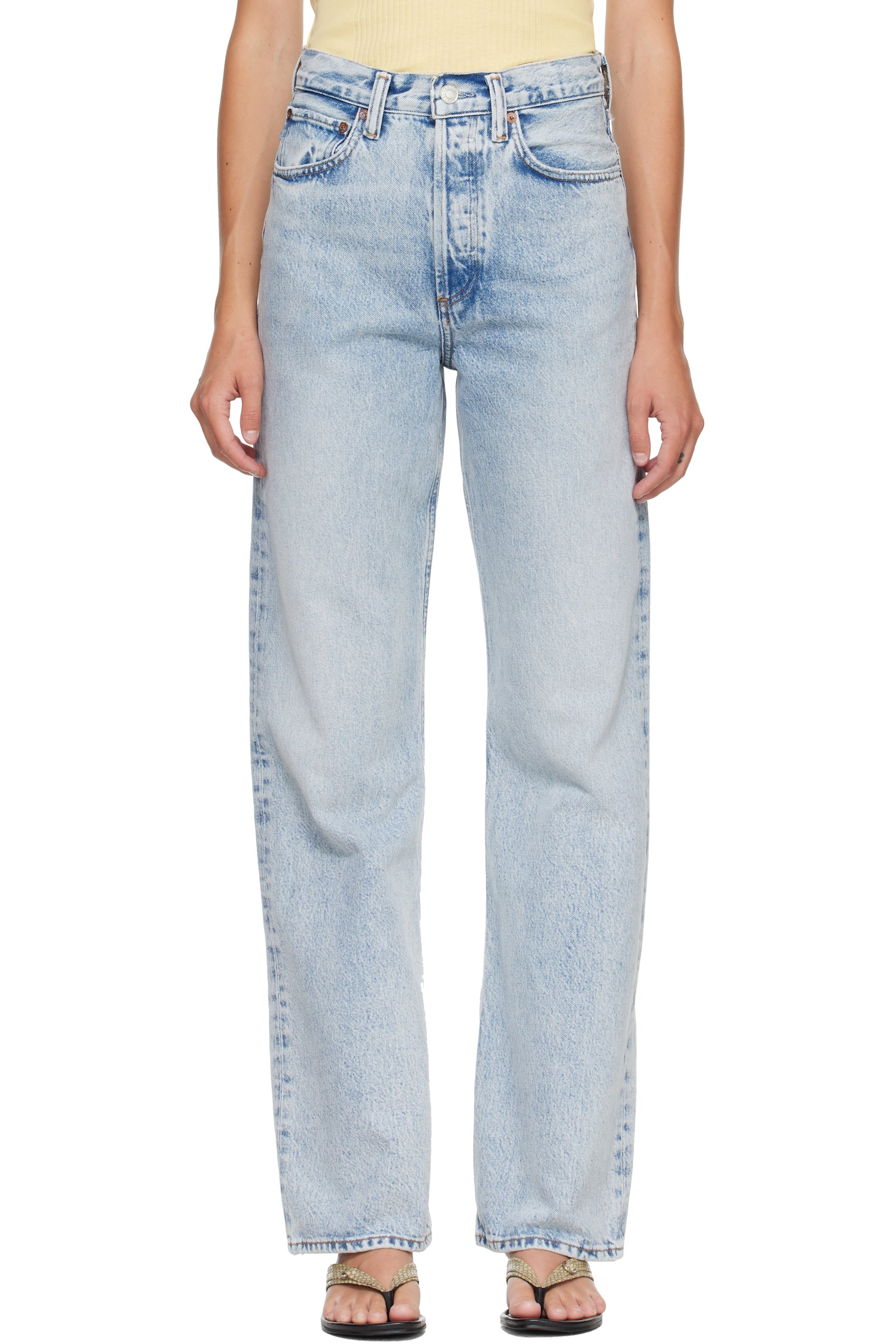 AGOLDE - Blue Vintage Loose Jeans