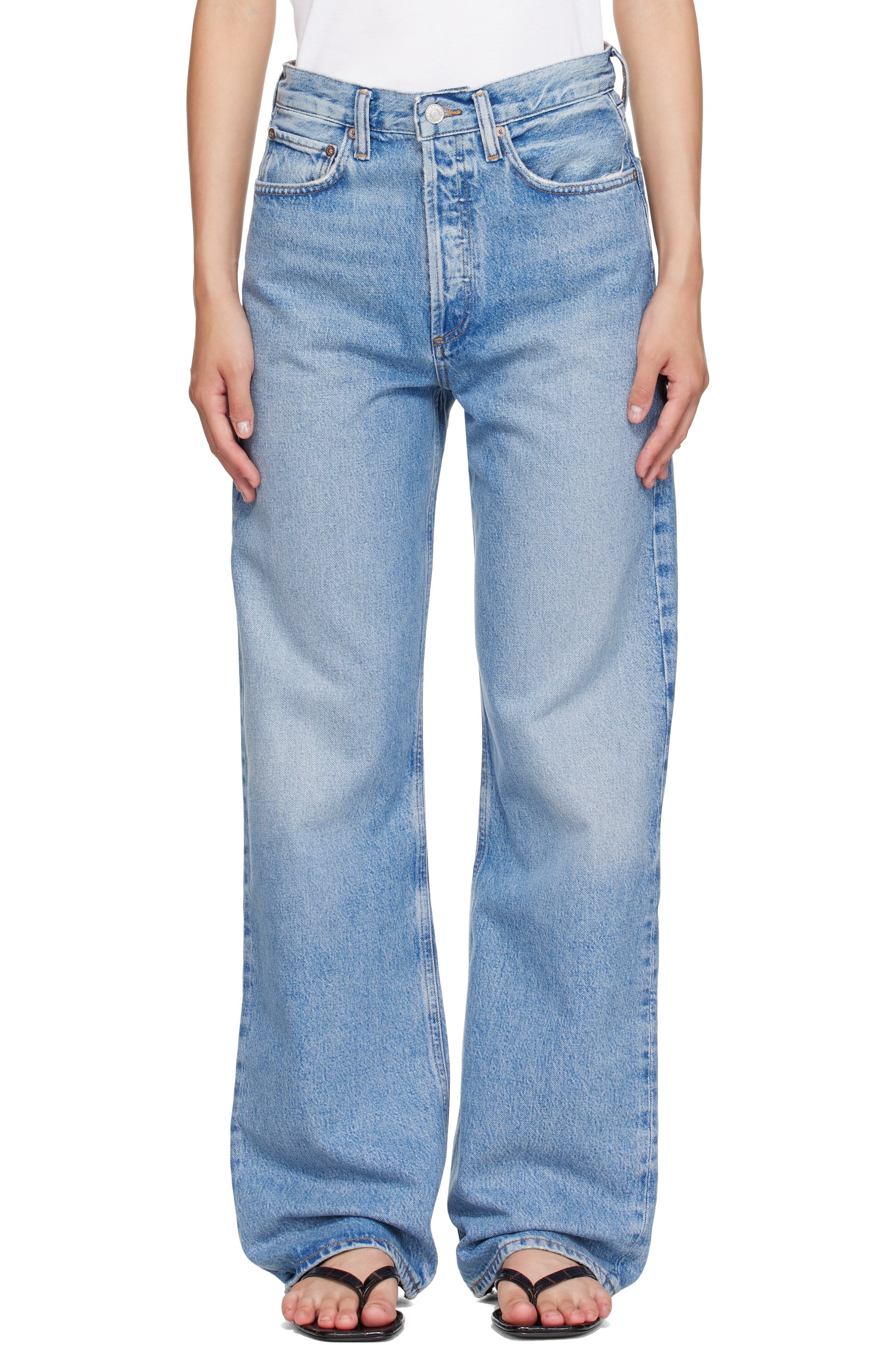 AGOLDE - Blue Vintage Loose Jeans