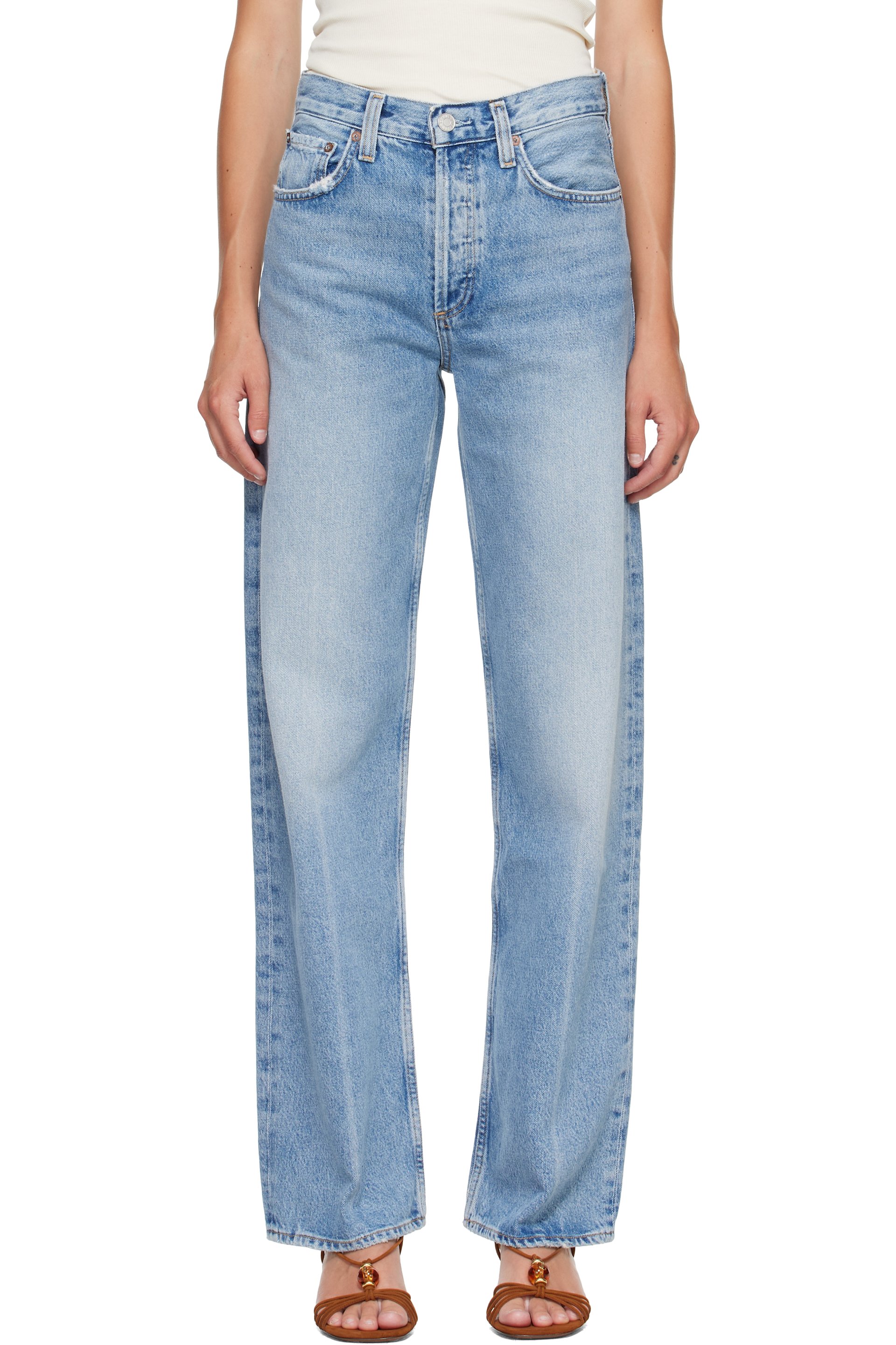 AGOLDE - Blue Arc Jeans