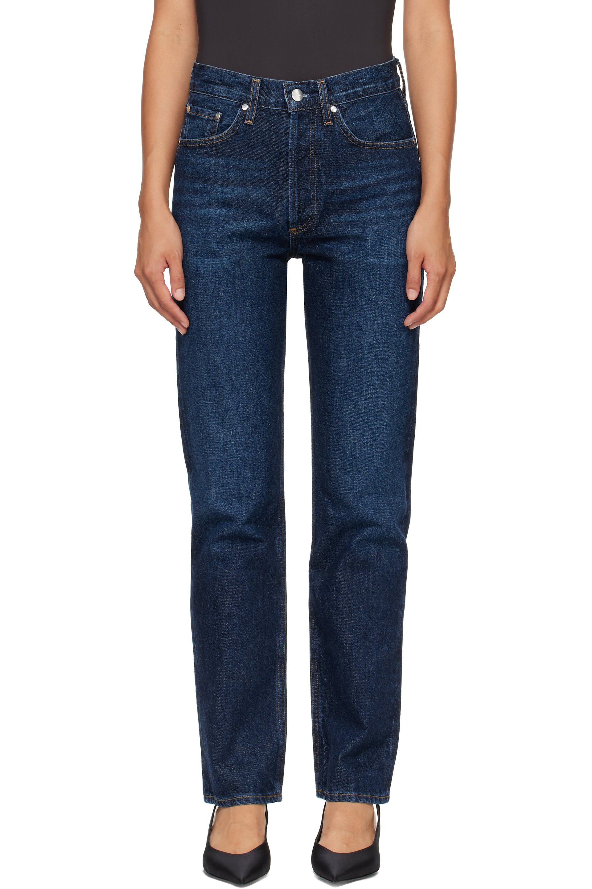 AGOLDE - Blue Lana Jeans