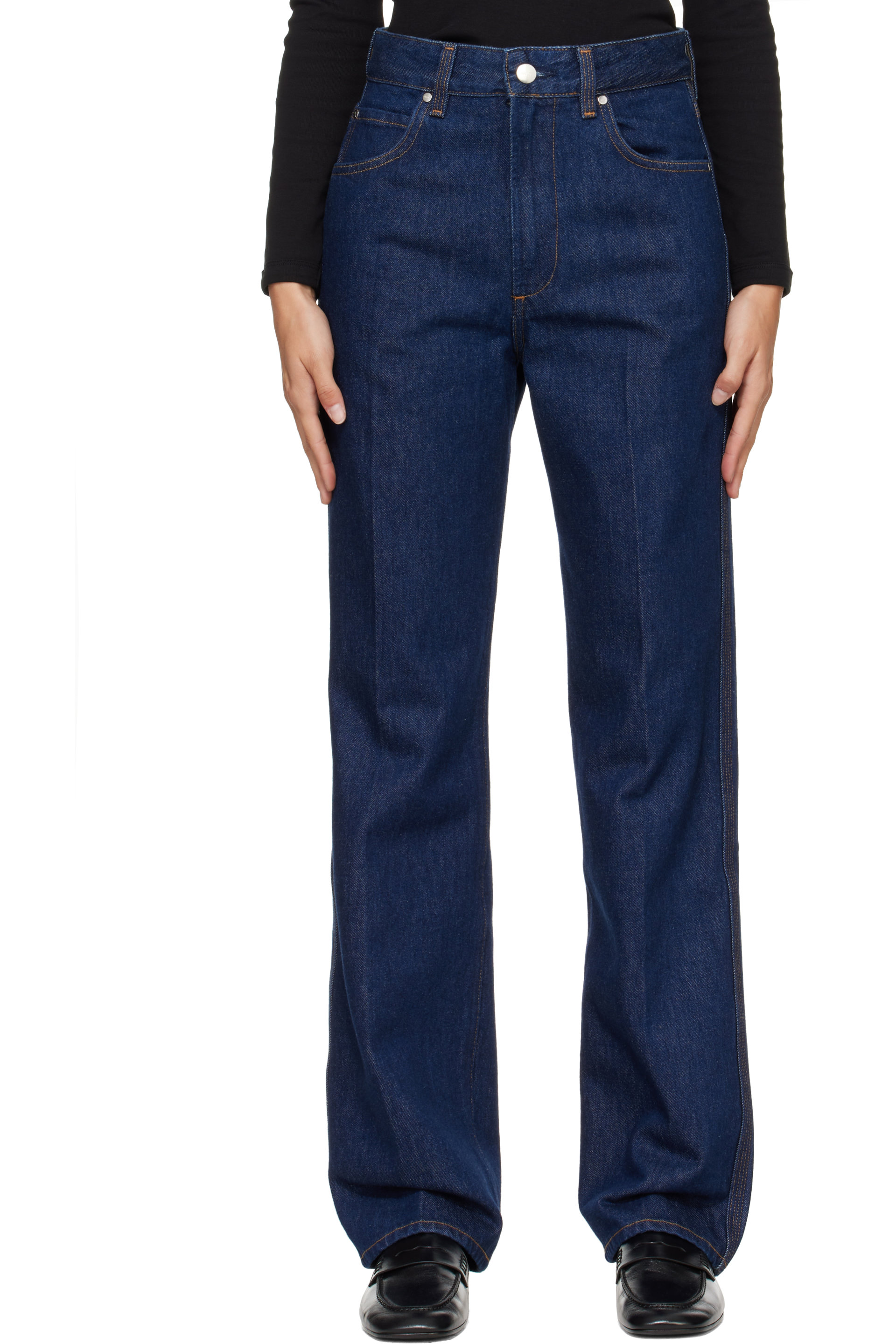 AGOLDE - Indigo Morgan Jeans