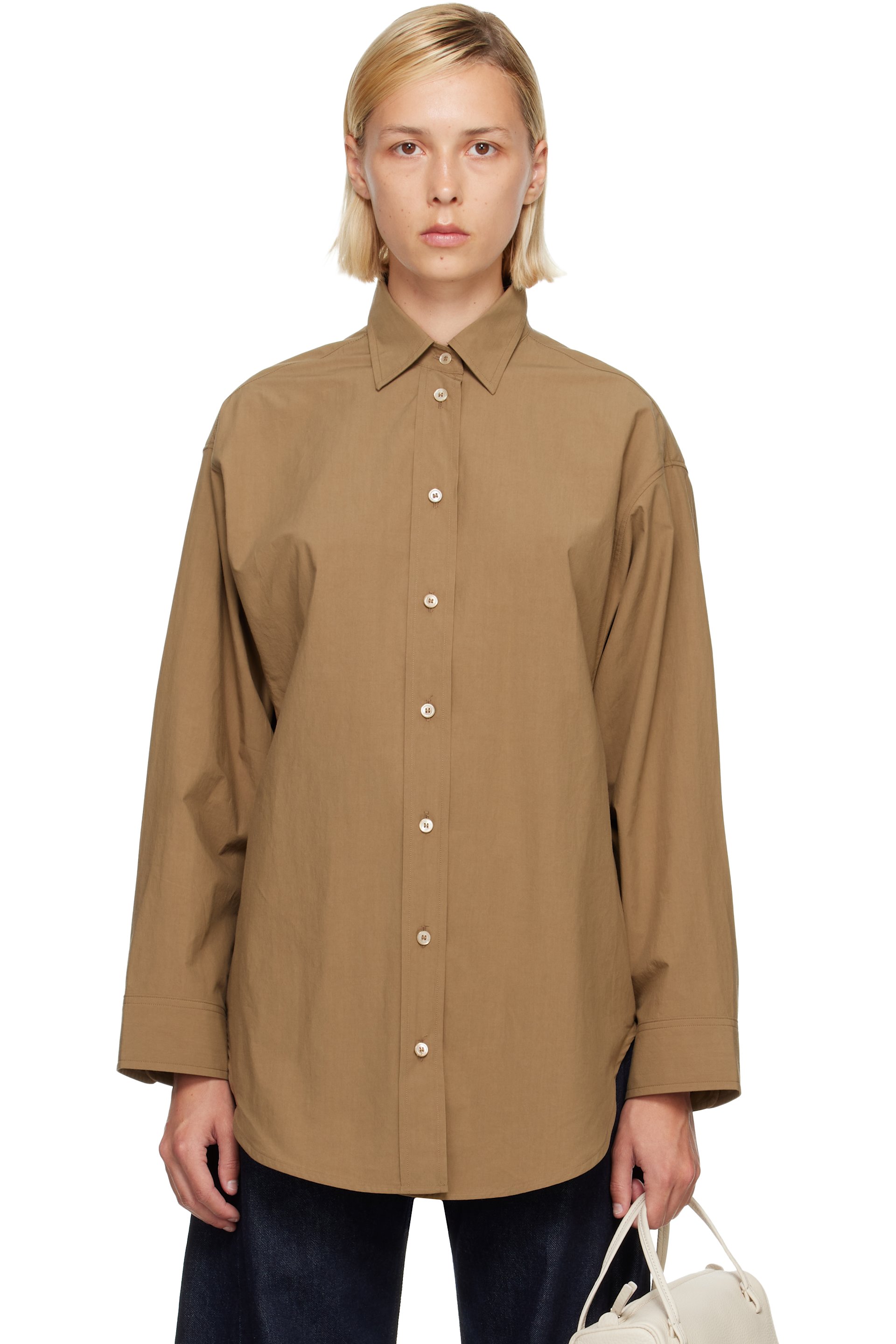 AGOLDE - Khaki Sona Shirt