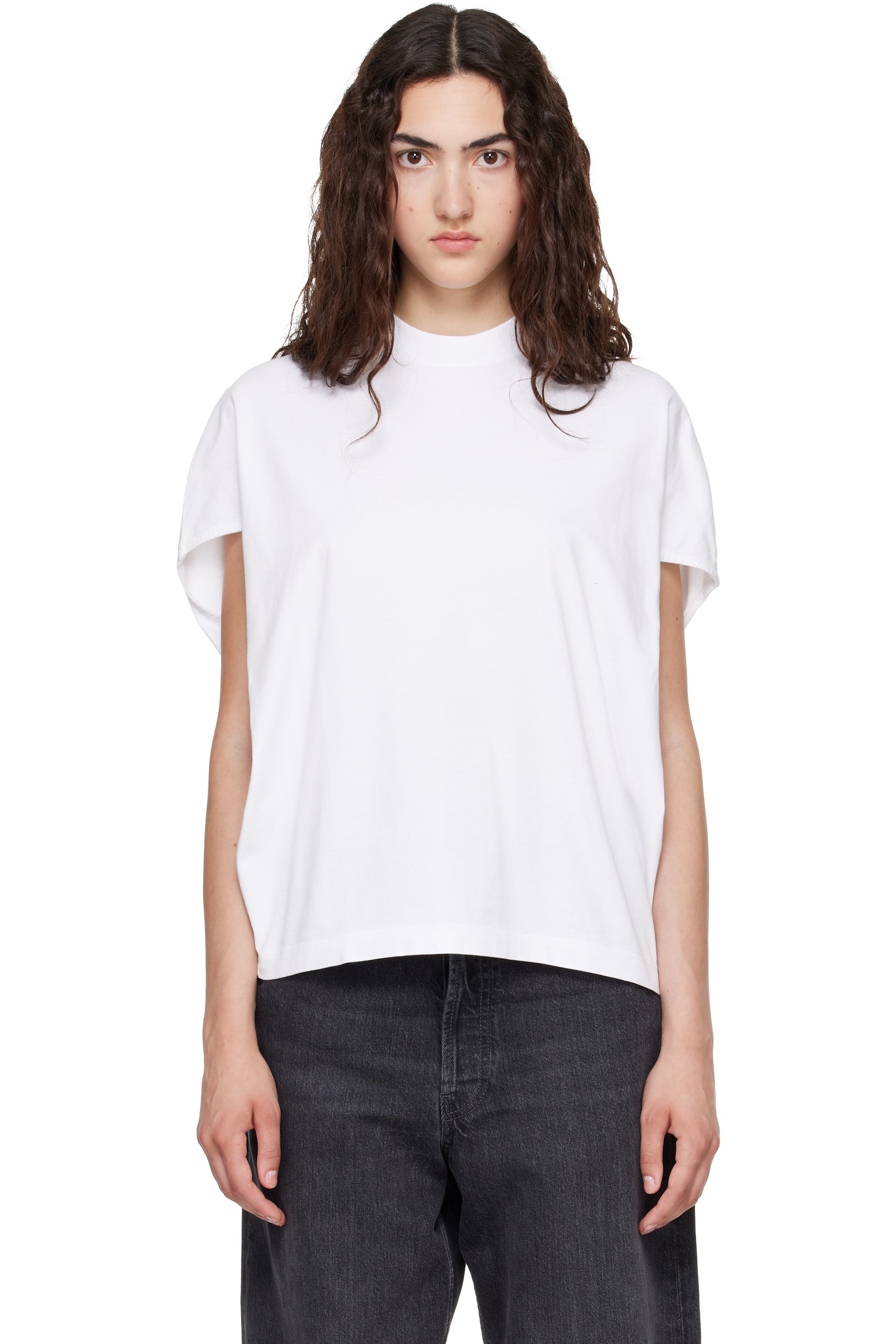 AGOLDE - White Souline T-shirt