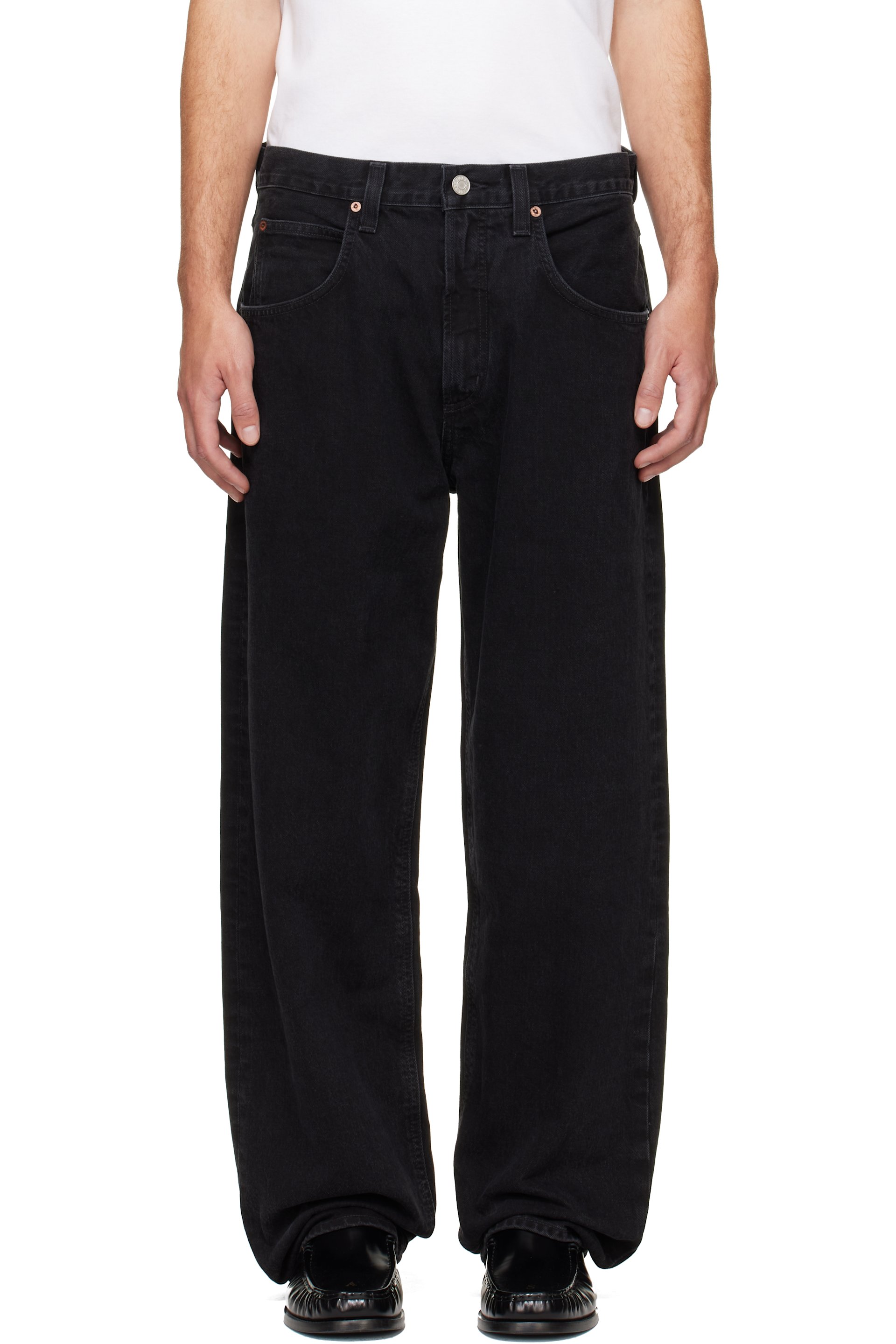 AGOLDE - Black Fusion Jeans
