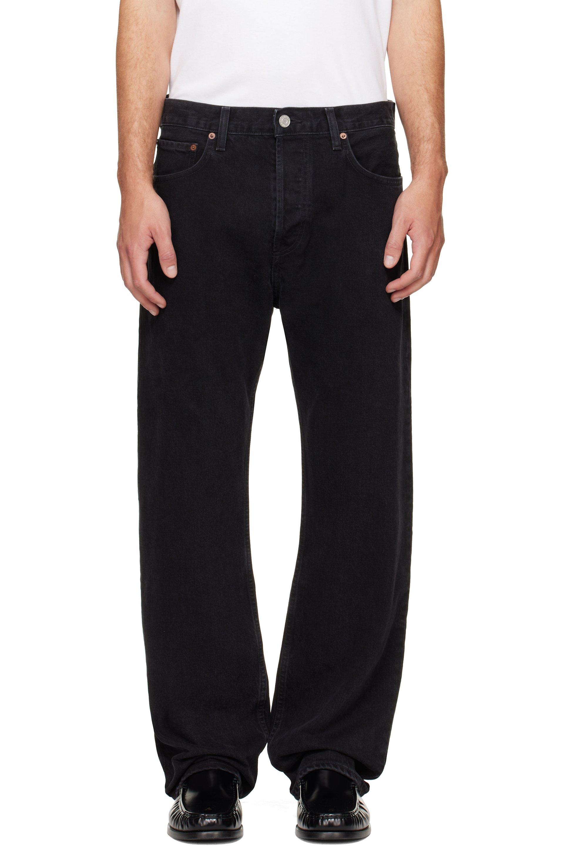 AGOLDE - Black Magnus Trouser Jeans