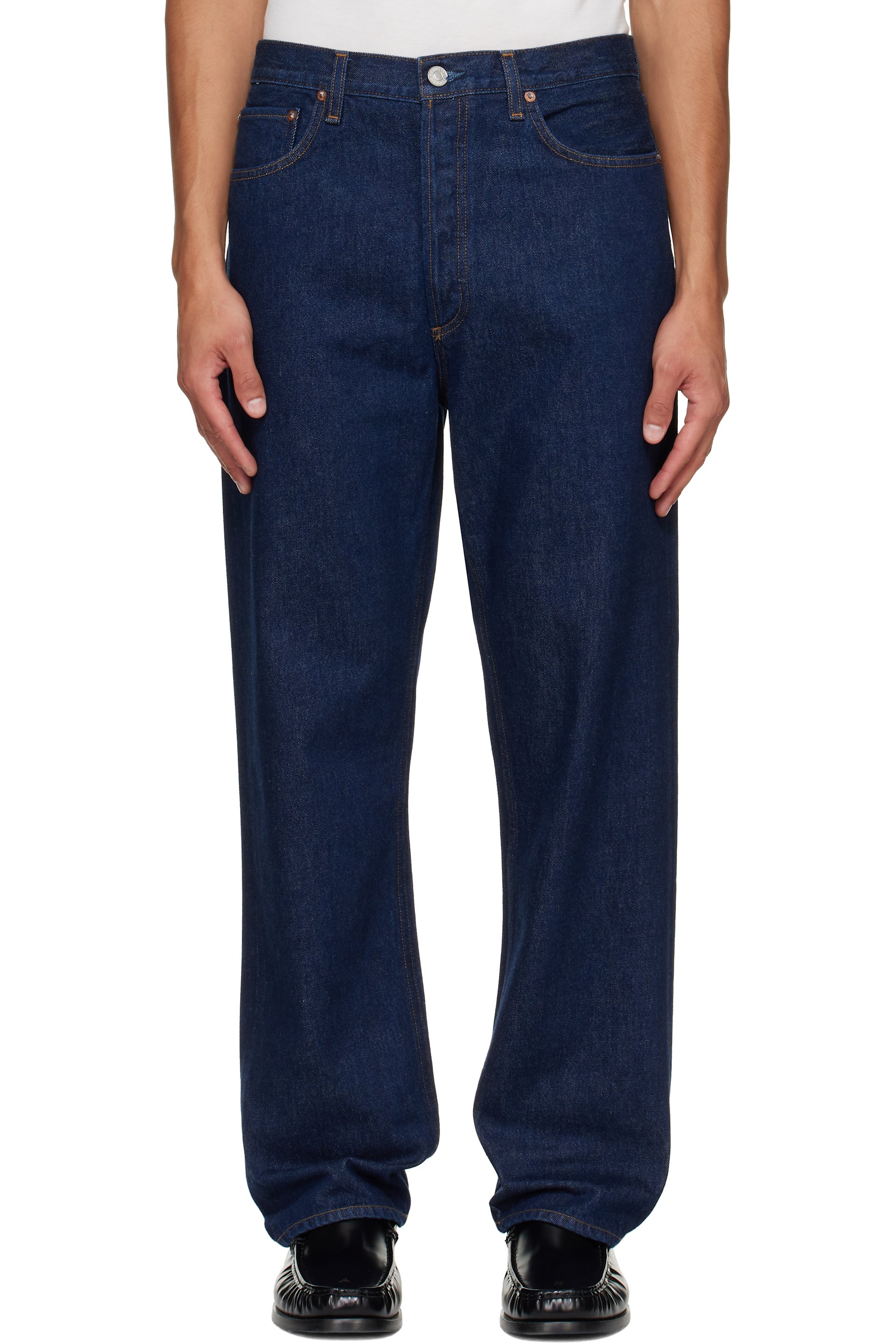 AGOLDE - Navy 90's Jeans