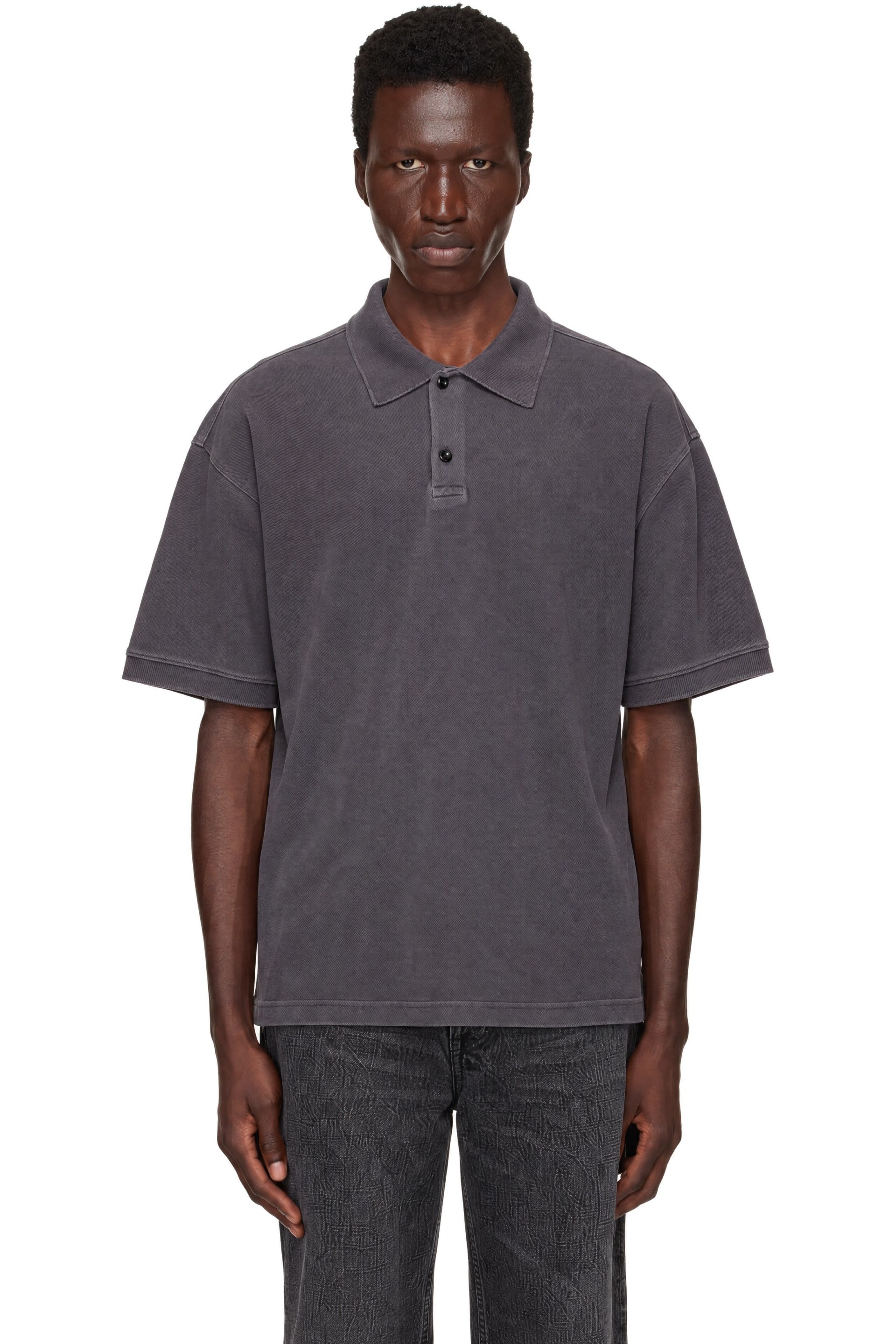 AGOLDE - Polo Curren gris