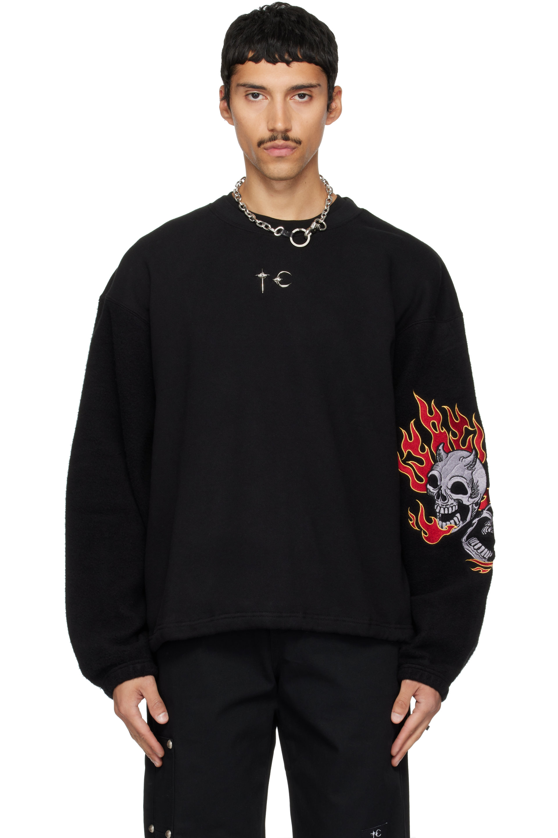 Thug Club - Black TC Two Face Sweatshirt