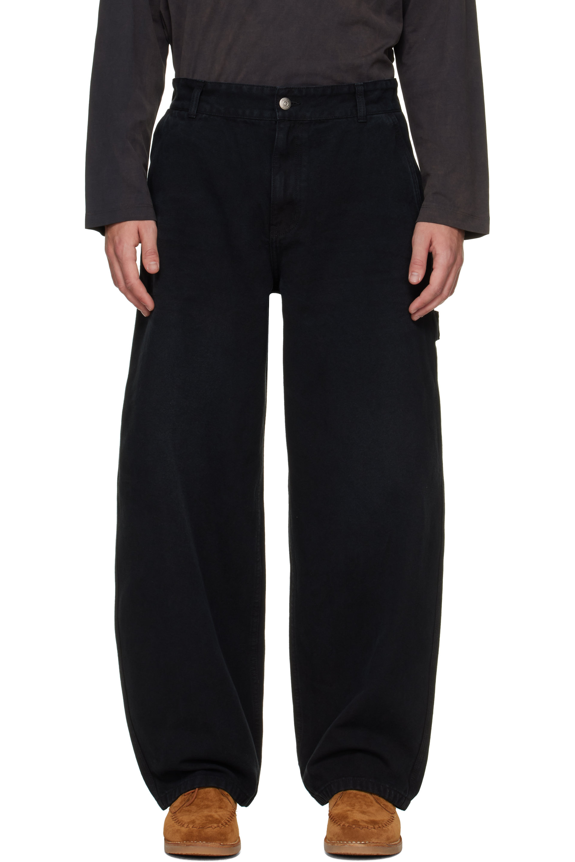 Solid Homme - Black Carpenter Jeans