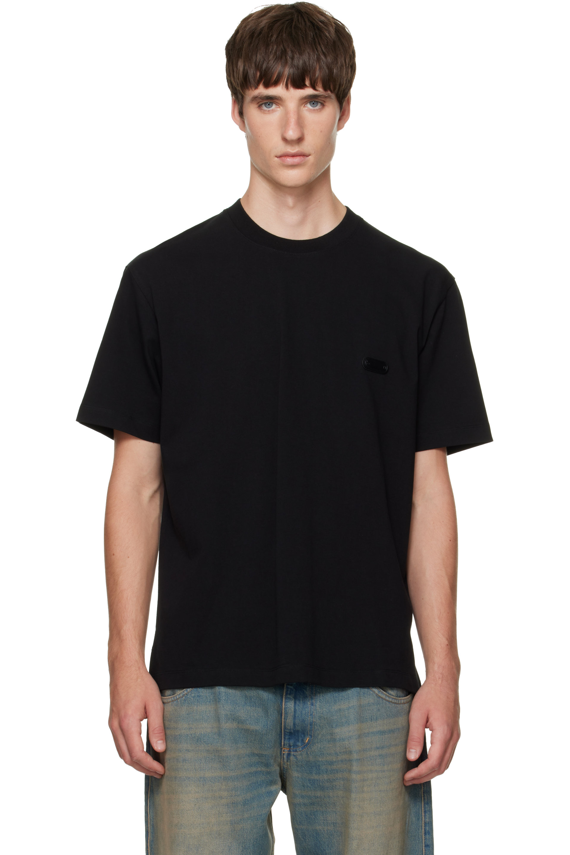 Solid Homme - Black Paris Artwork T-shirt