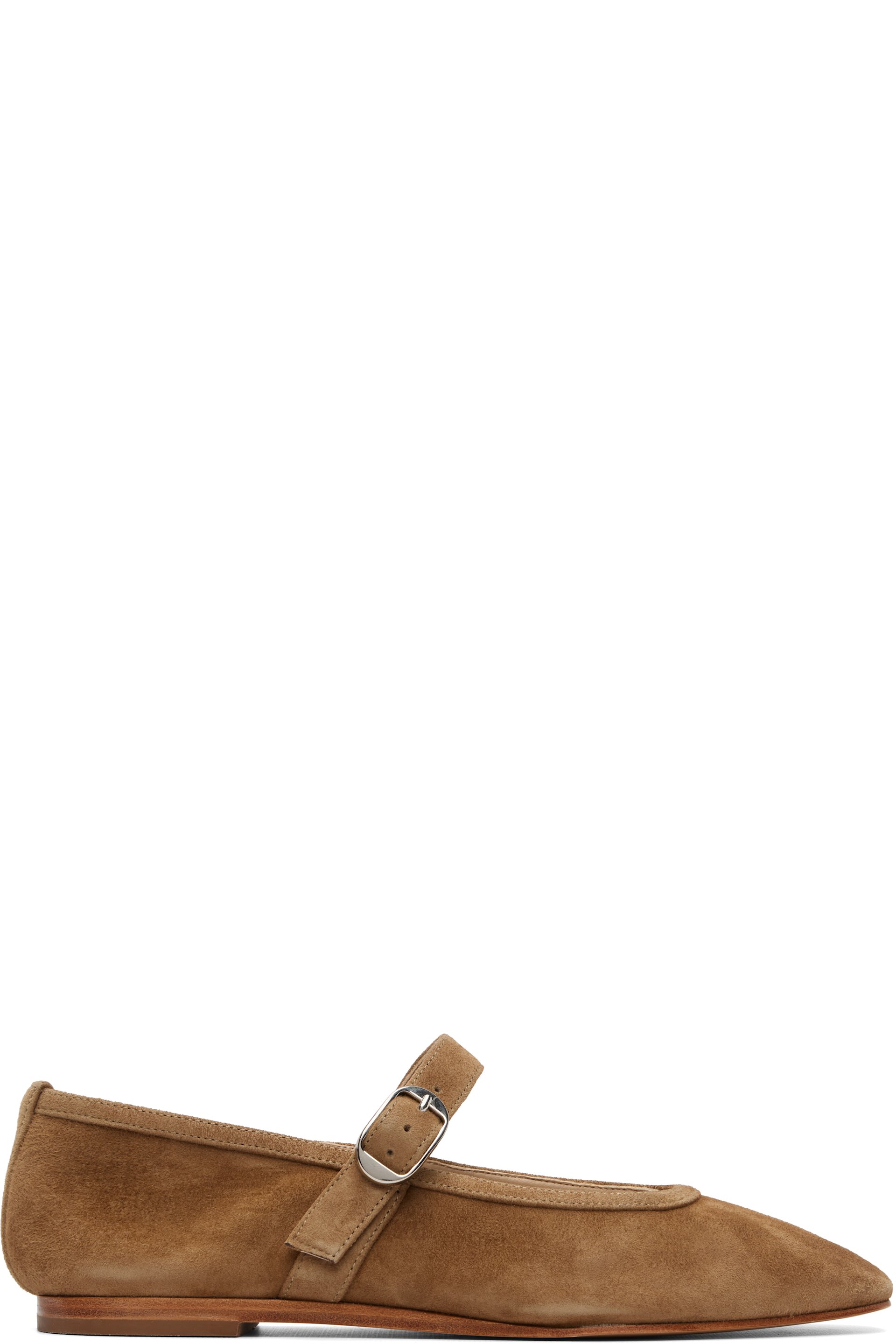 Le Monde Beryl - Taupe Ballet Mary Jane Flats