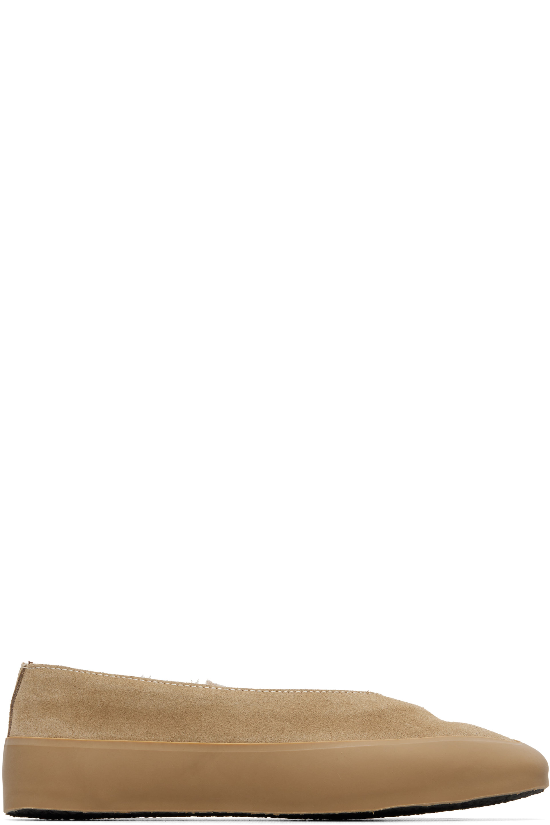 Le Monde Beryl - Beige Apres Ski Ballerina Flats