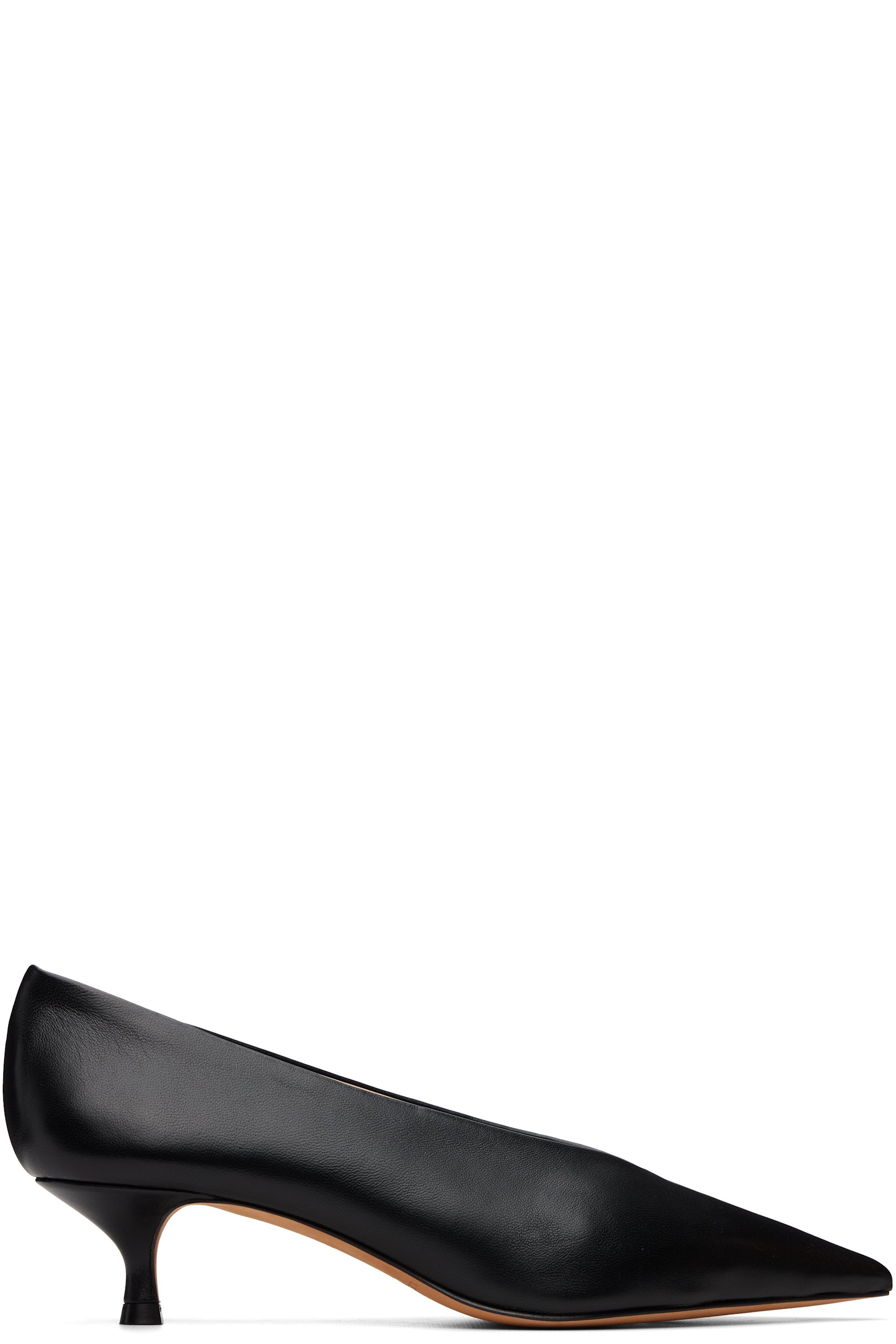 Le Monde Beryl - Black Babouche Kitten Heels