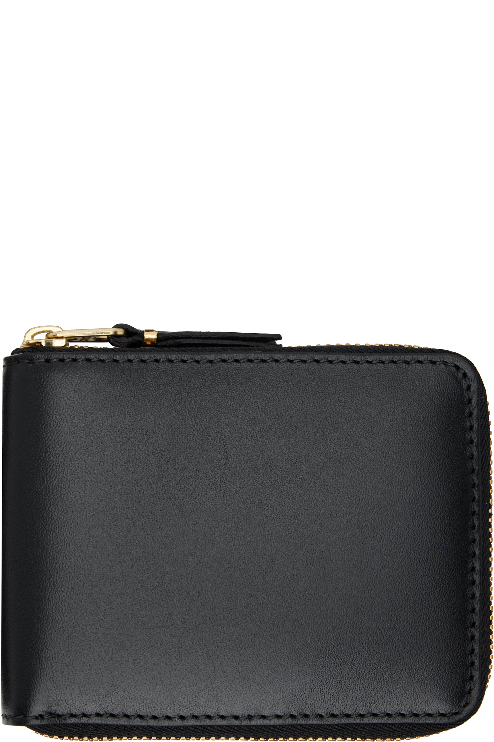 COMME des GARÇONS WALLETS - Black Classic Leather Wallet