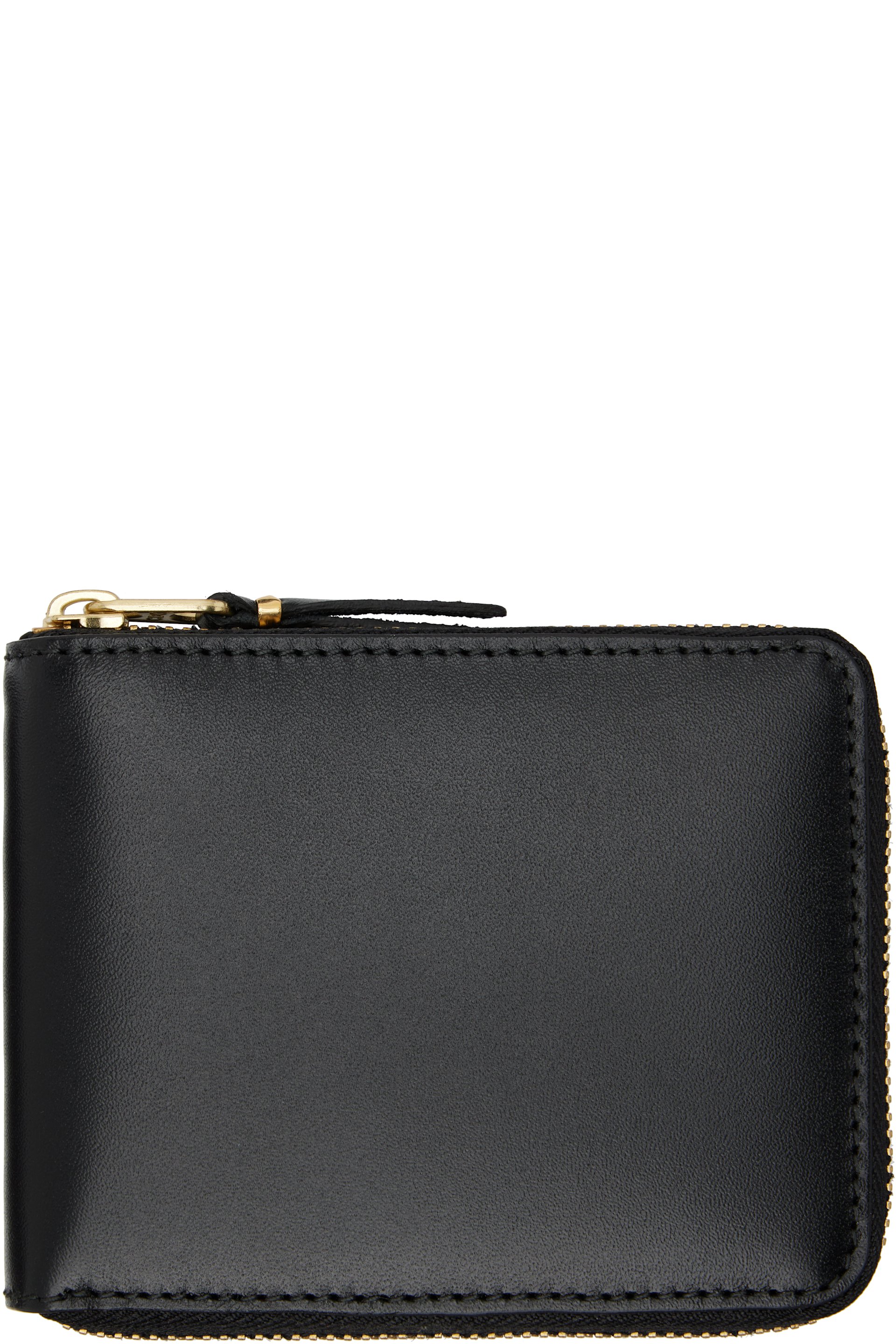 COMME des GARÇONS WALLETS - Black Classic Leather Wallet