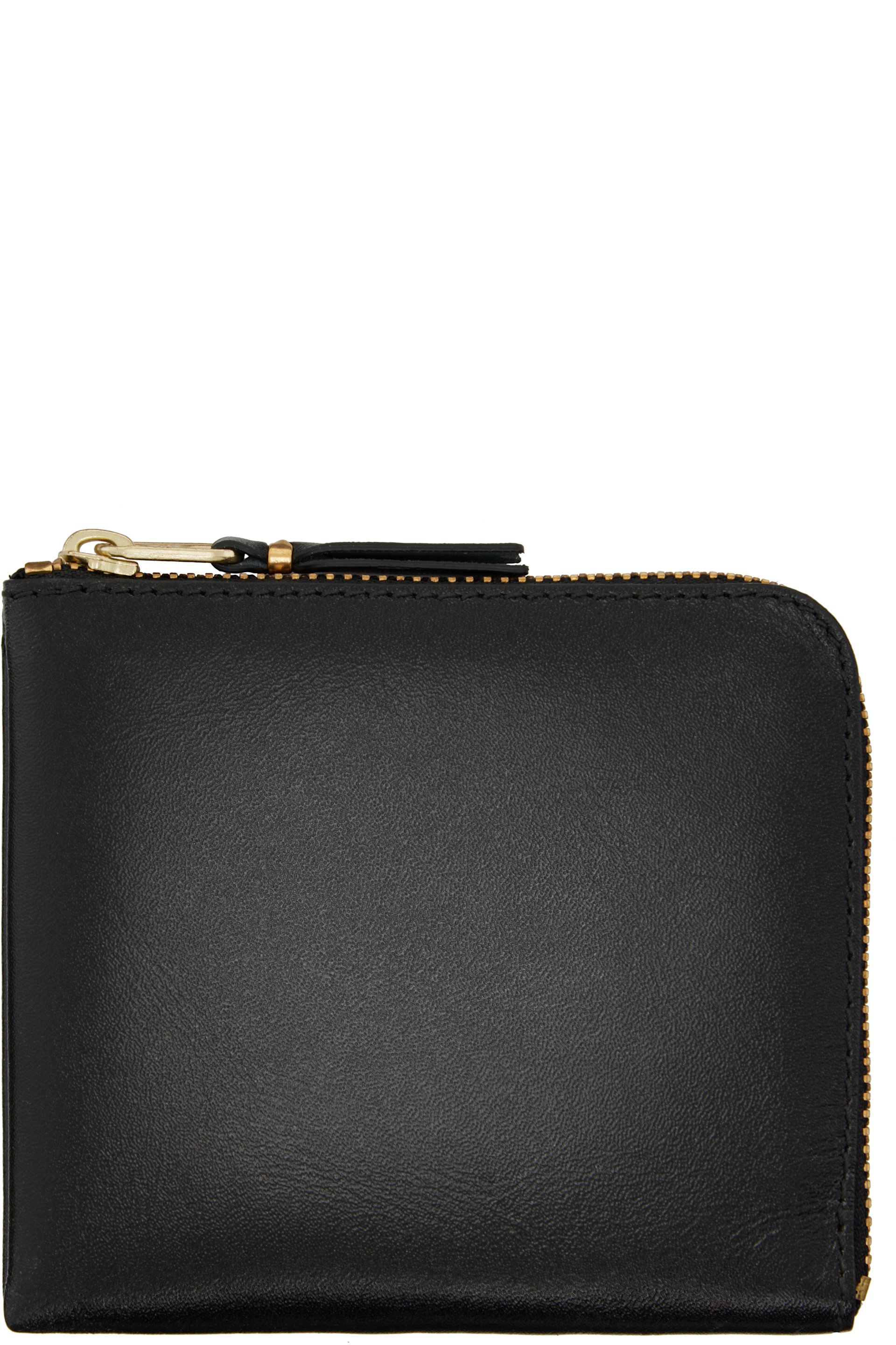 COMME des GARÇONS WALLETS - Black Classic Leather Wallet