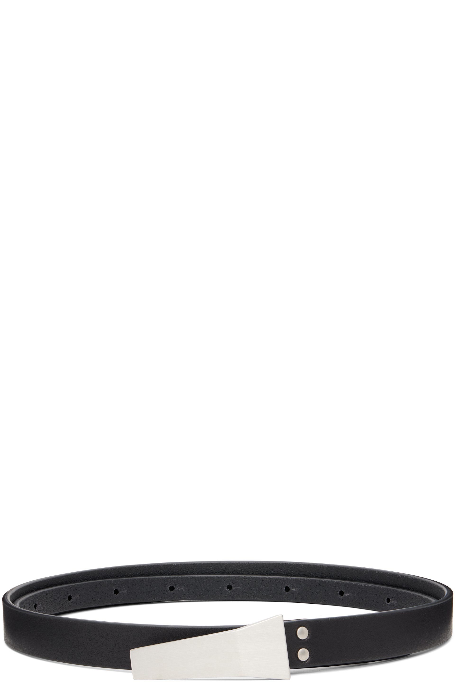 Rick Owens - Black Tower Trunk Belt