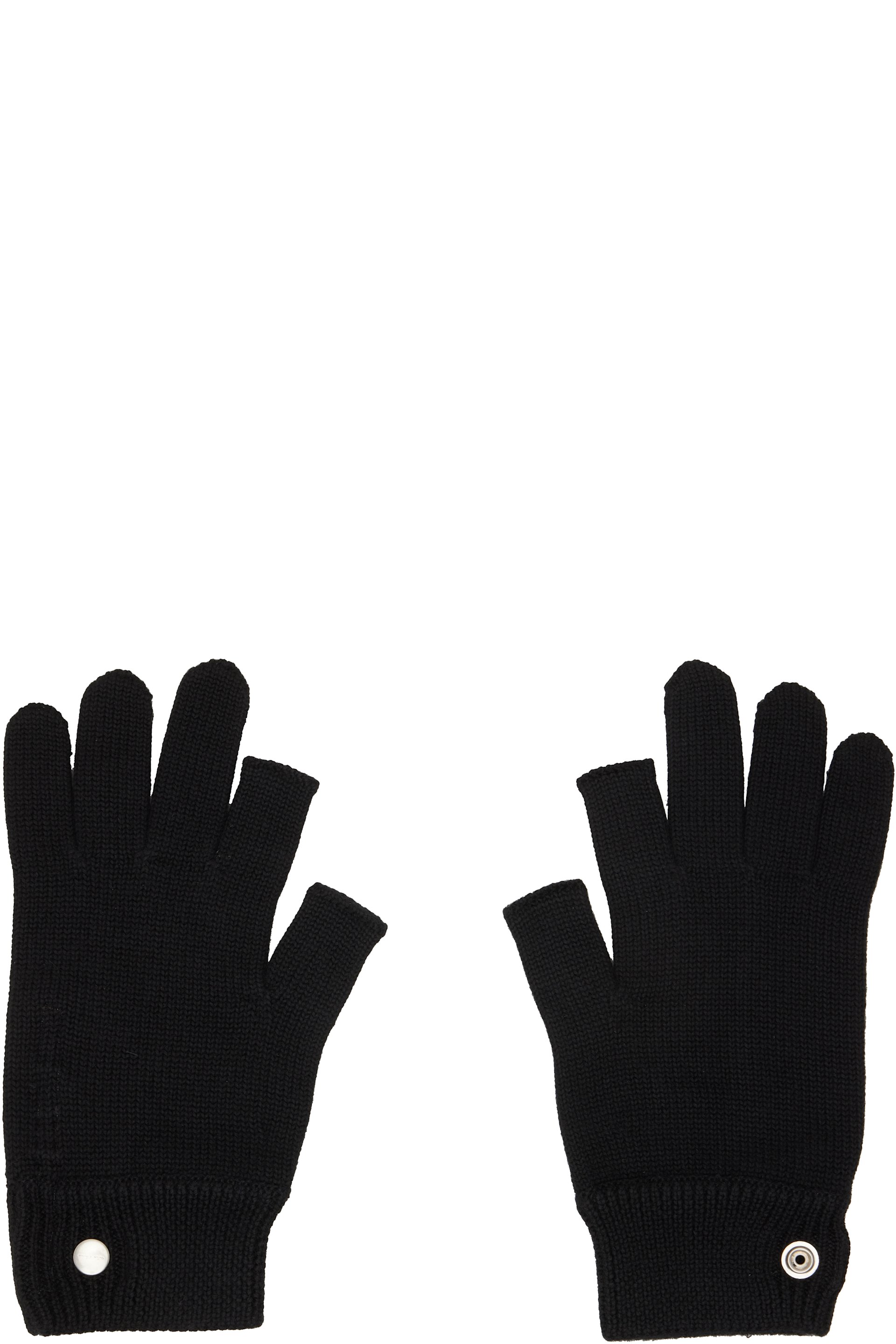 Rick Owens - Black Tower Touchscreen Gloves