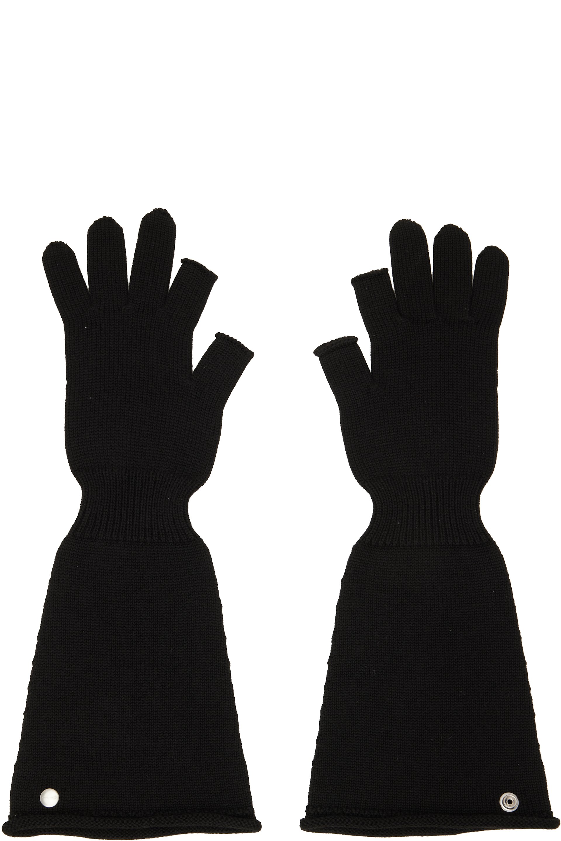 Rick Owens - Black Tower Sphinx Gloves