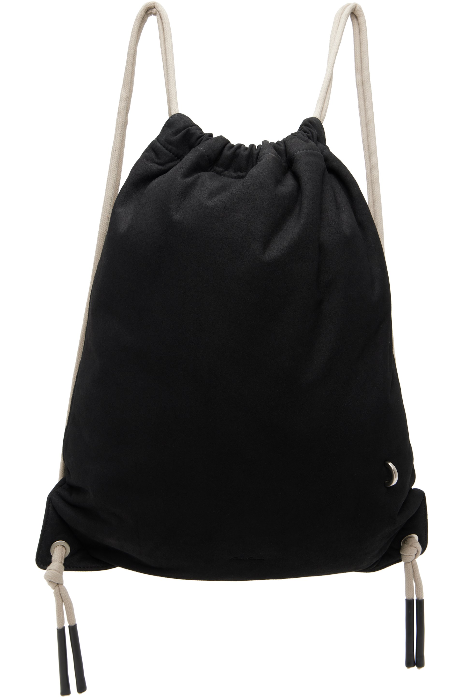 Rick Owens - Black Tower Drawstring Backpack