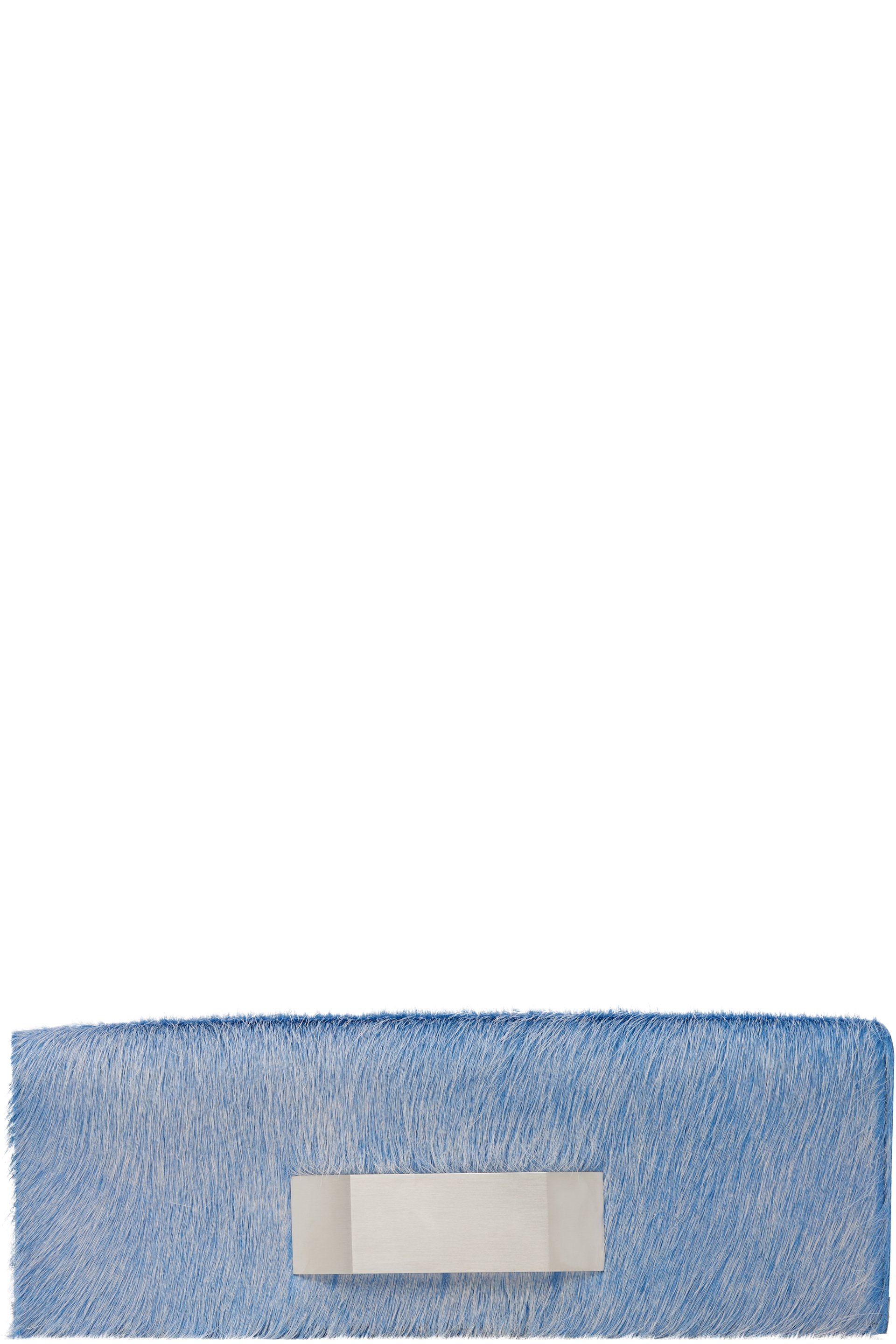 Rick Owens - Blue Tower Leather Clutch