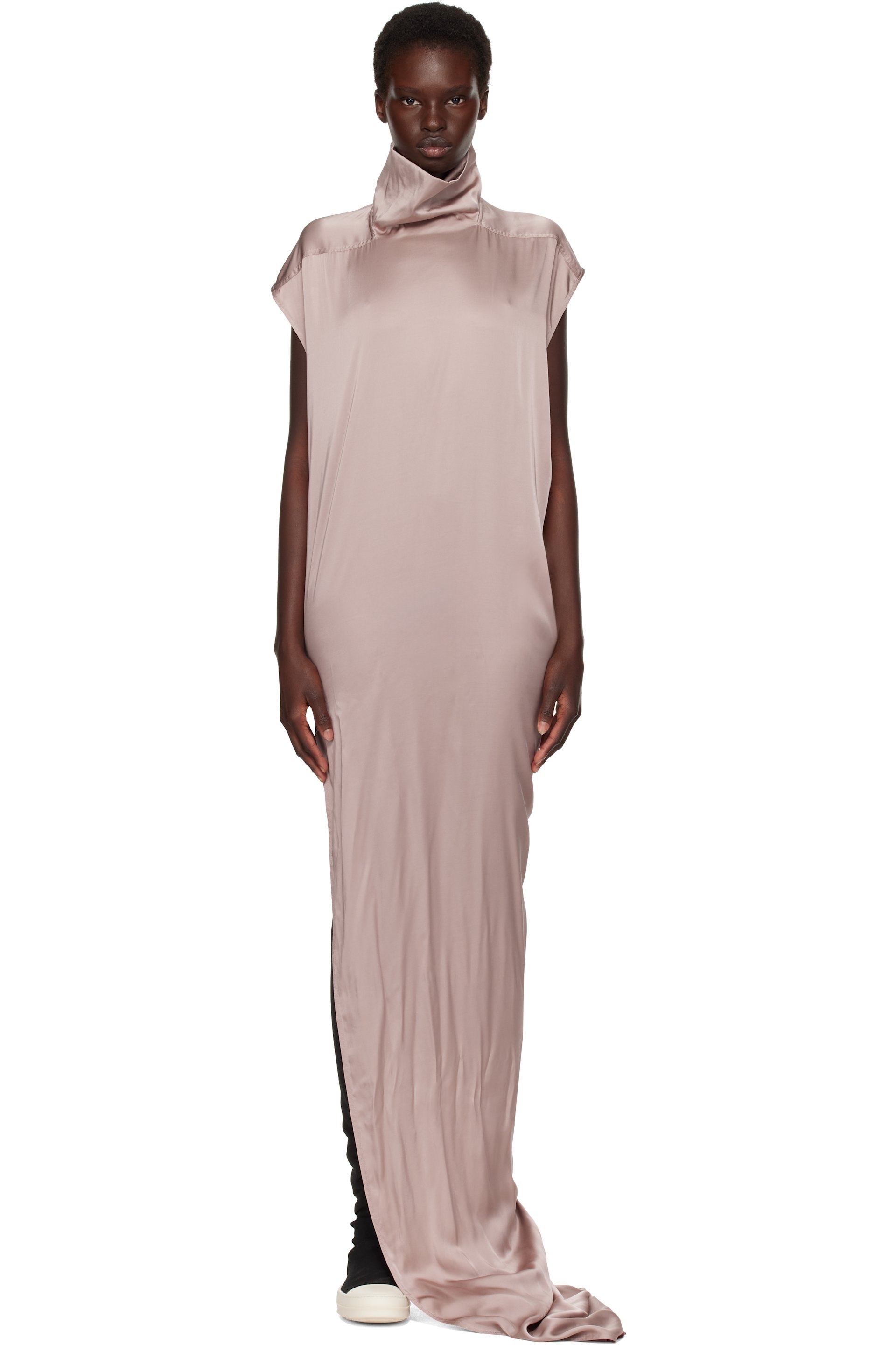 Rick Owens - Pink Tower Edfu T Maxi Dress