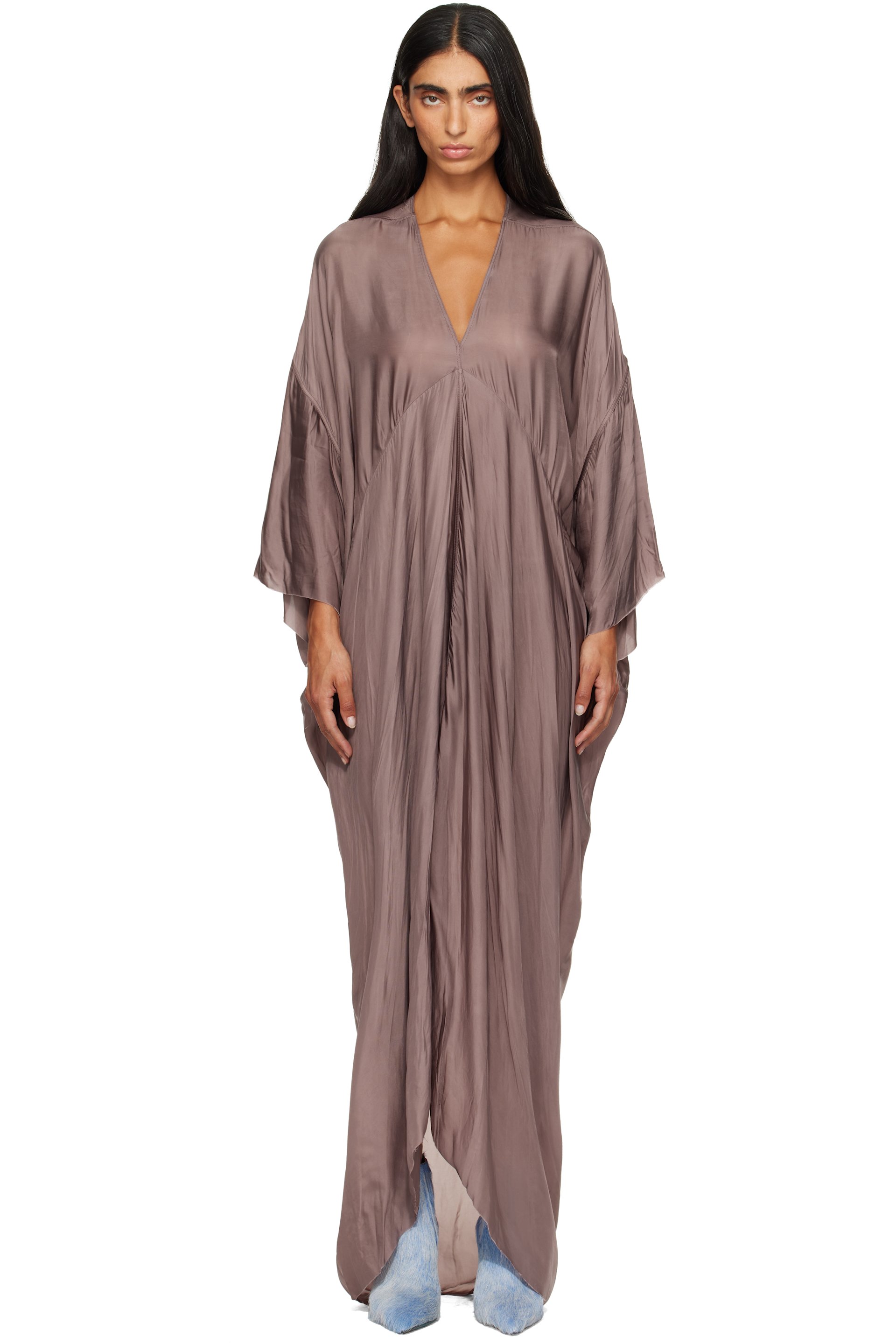 Rick Owens - Purple Tower Tommykite Maxi Dress
