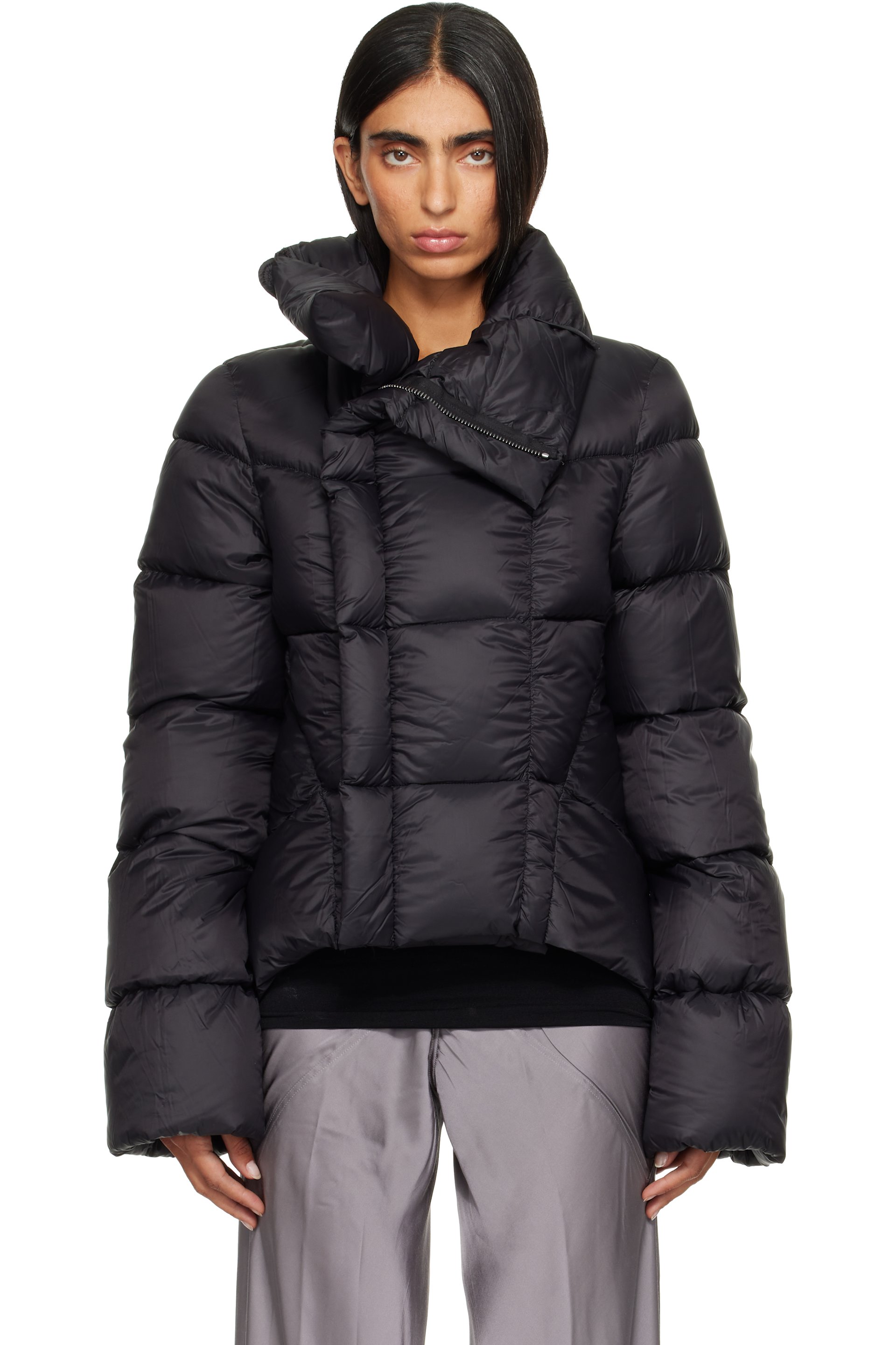 Rick Owens - Black Tower Naska Duvet Down Jacket