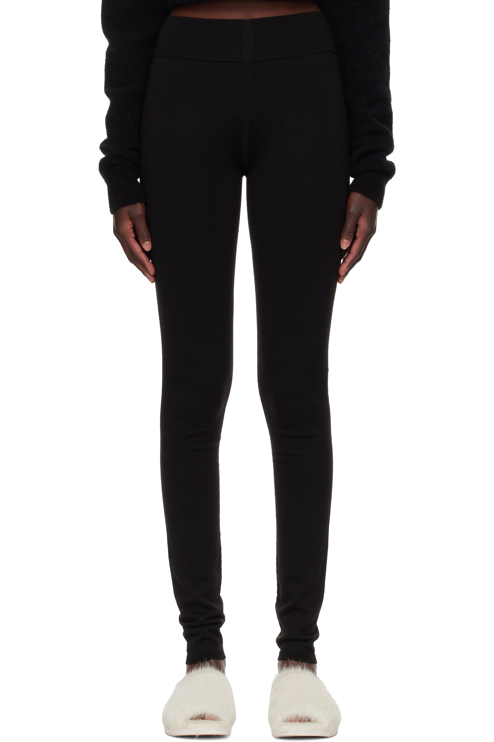 Rick Owens - Black Tower Leggings