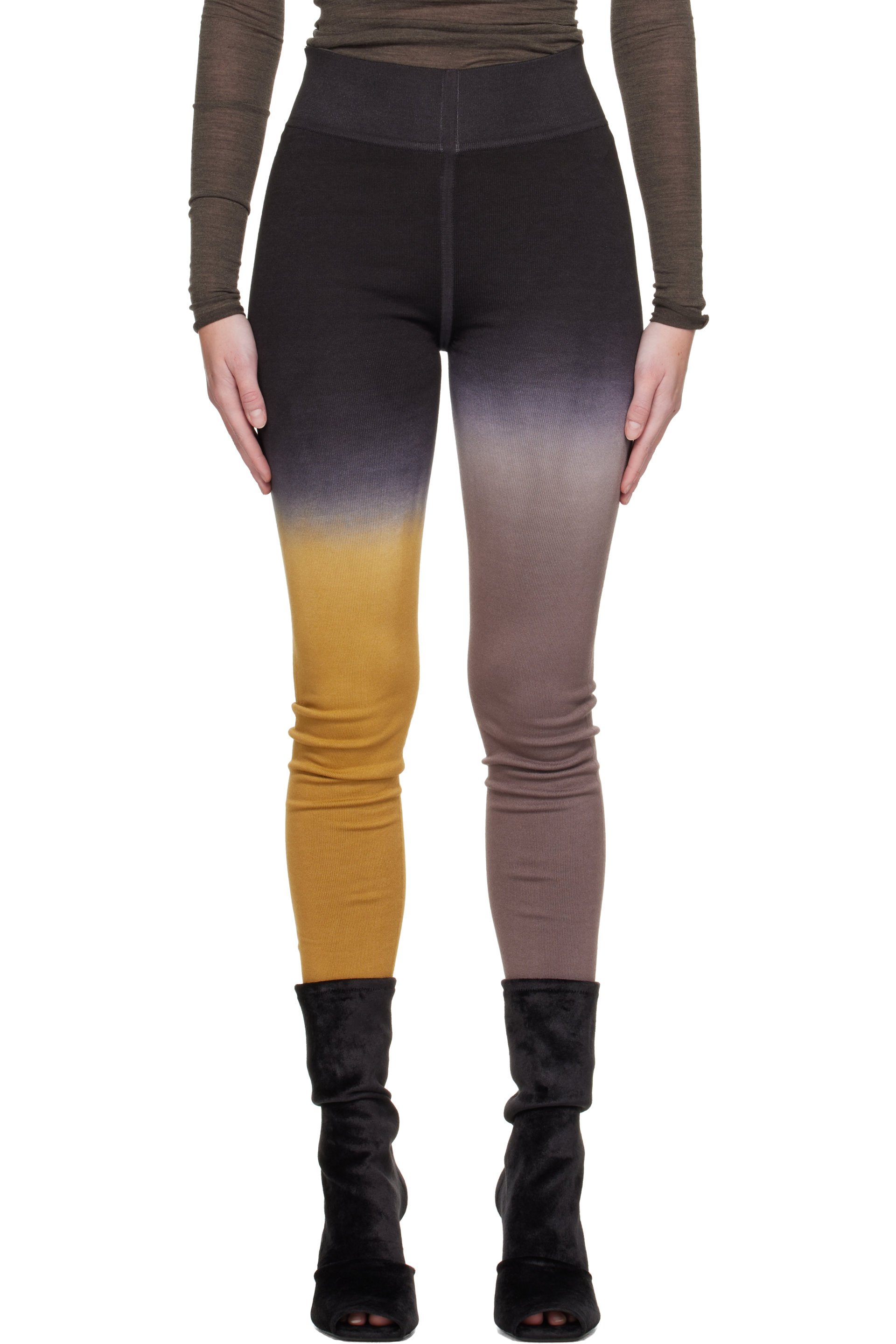 Rick Owens - Multicolor Tower Leggings