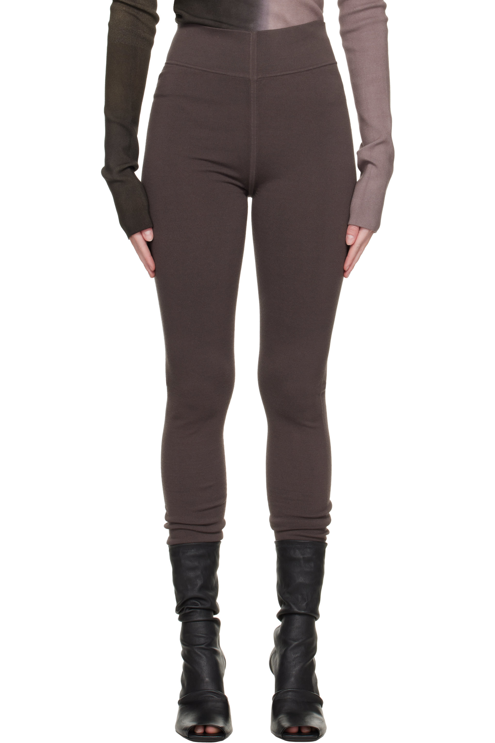 Rick Owens - Gray Tower Leggings