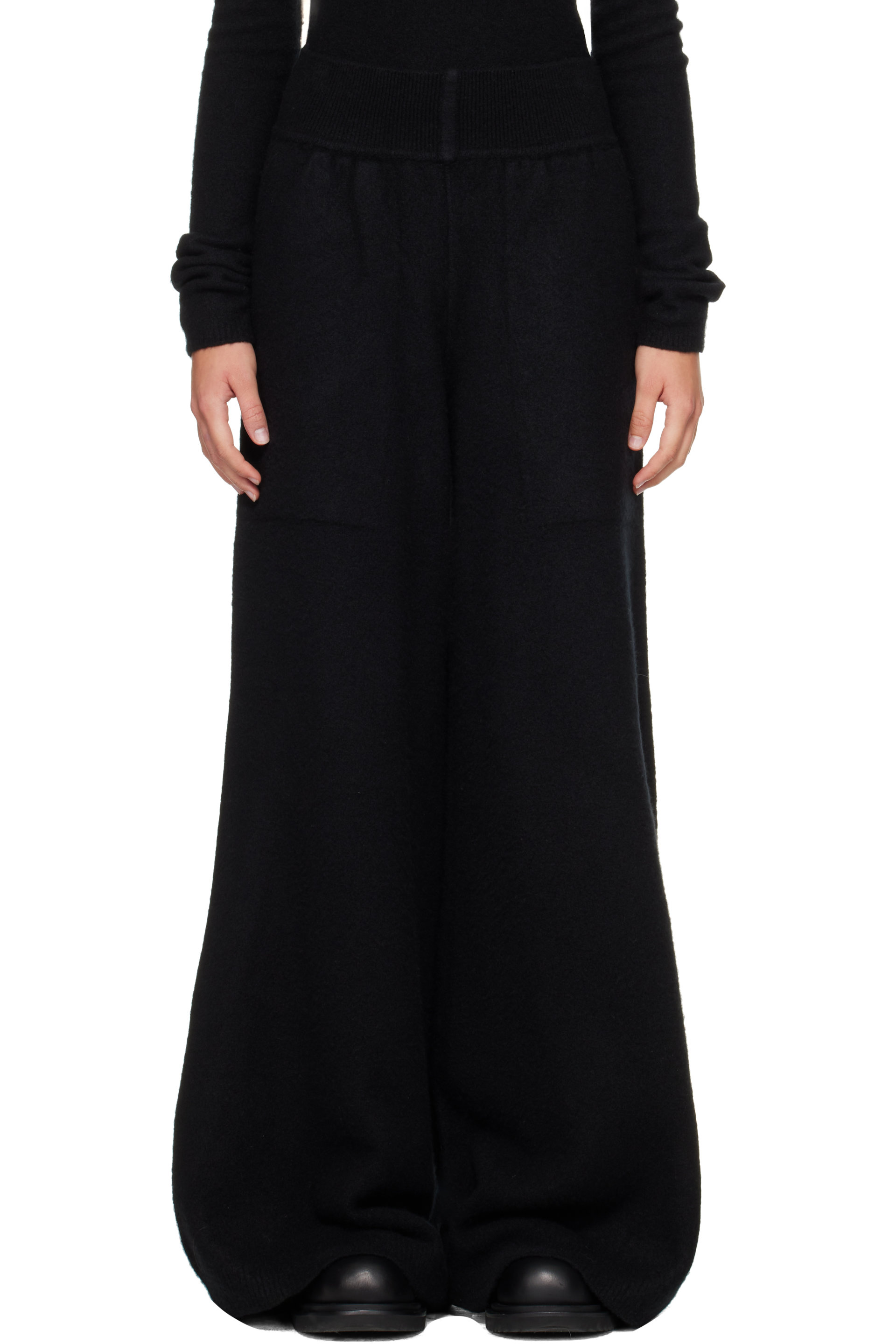Rick Owens - Black Tower Loose Lounge Pants