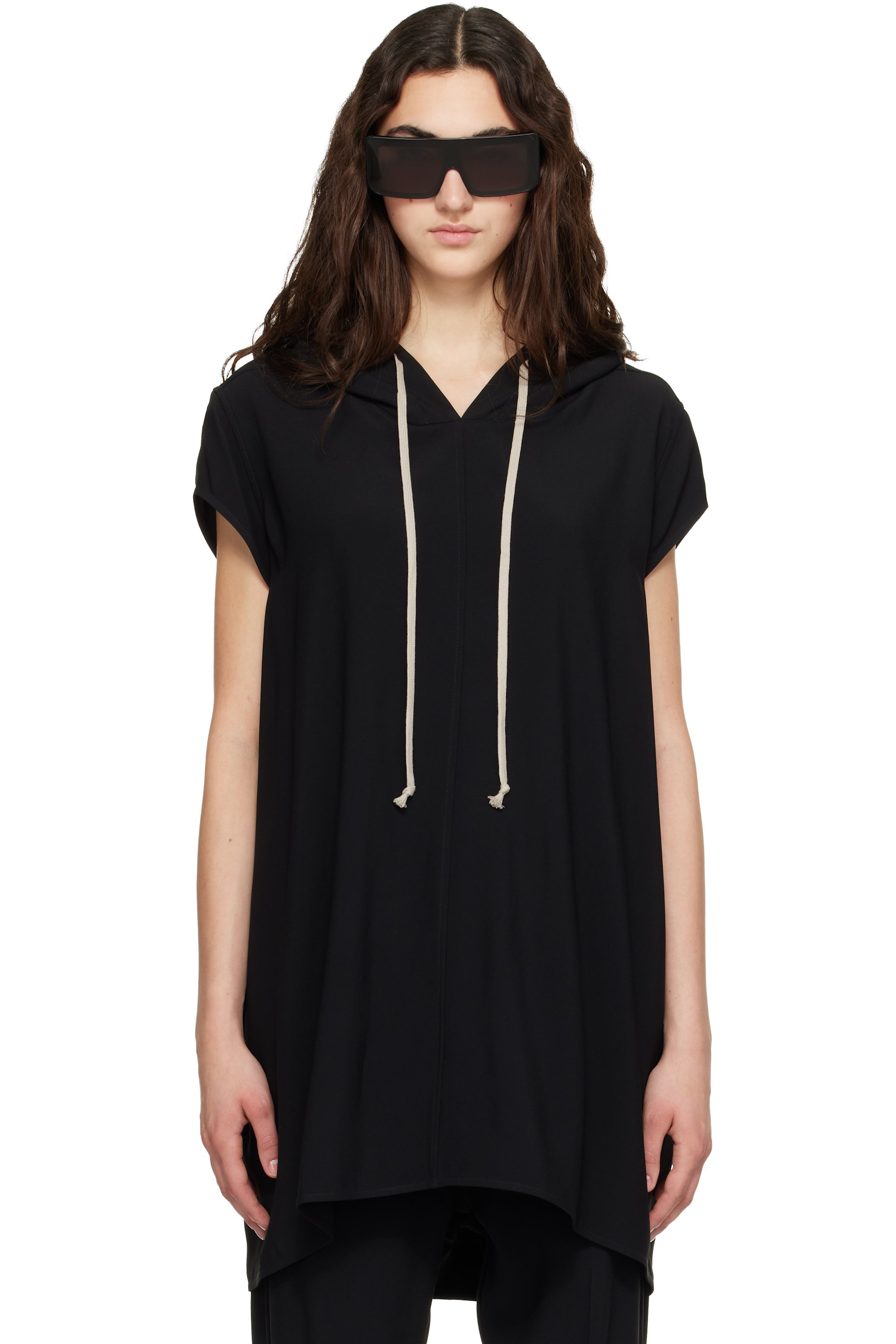 Rick Owens - 블랙 타워 후디