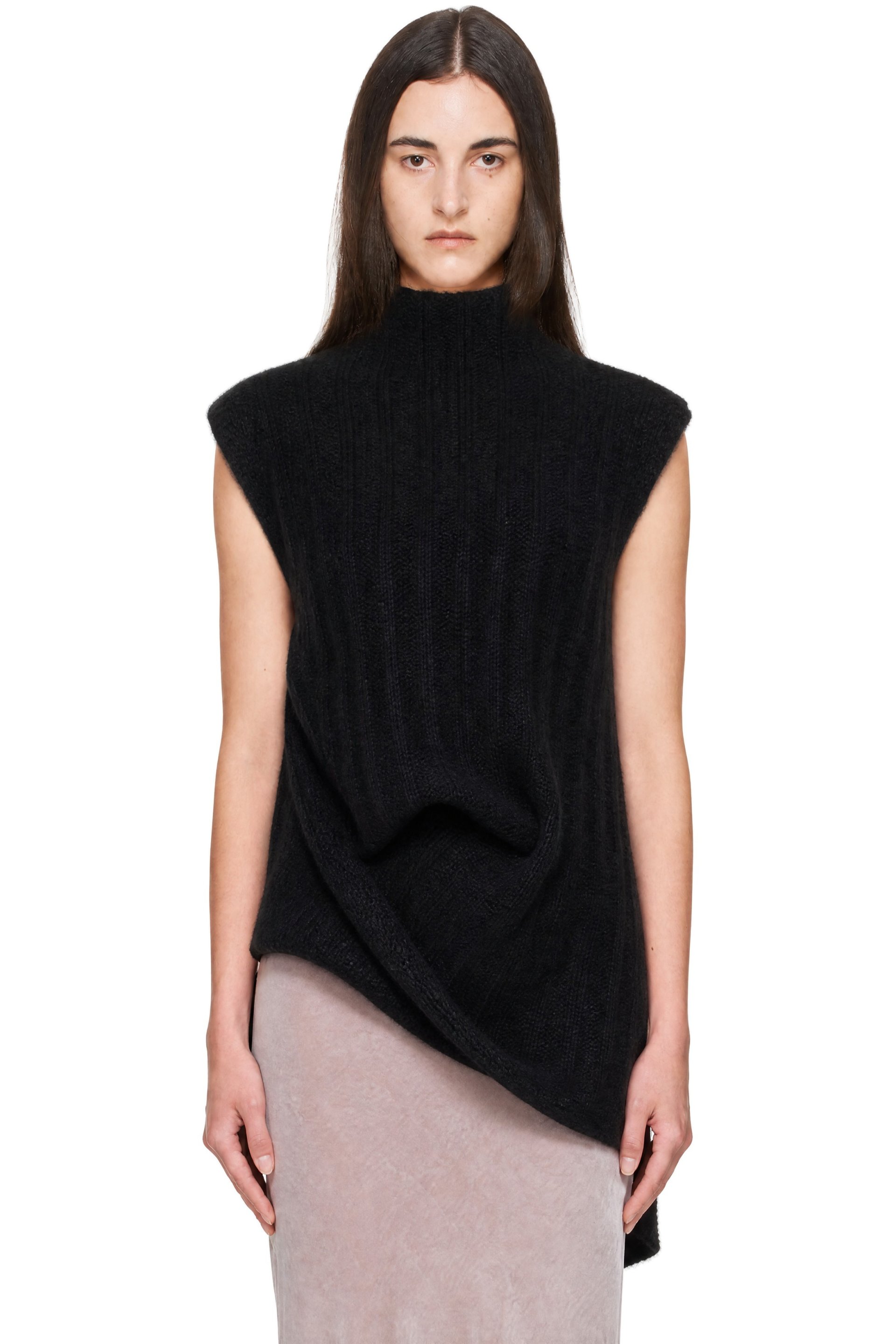 Rick Owens - Pull Babel noir - Tower