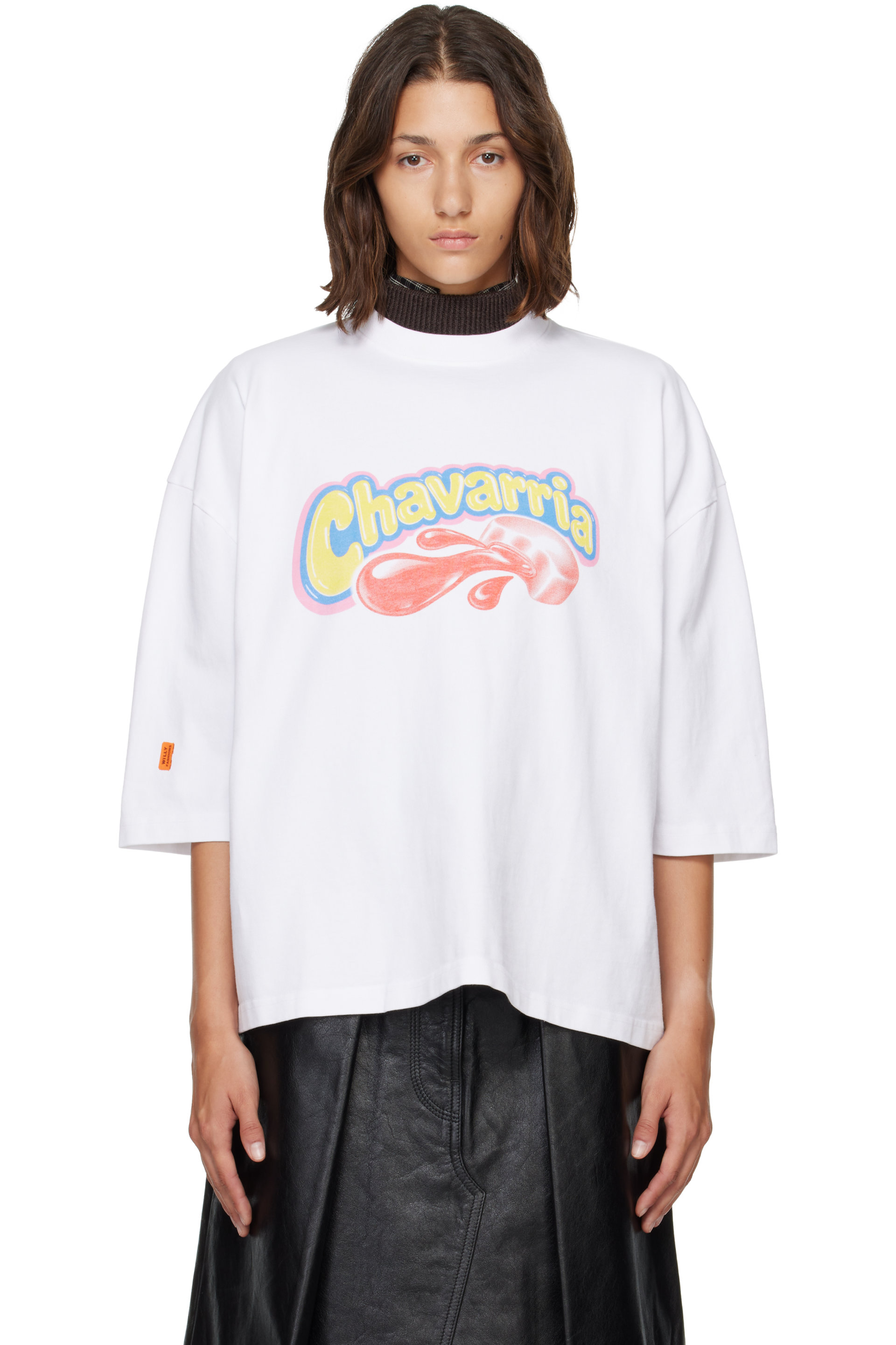 WILLY CHAVARRIA - White OS Chavaloo Buffalo T-shirt